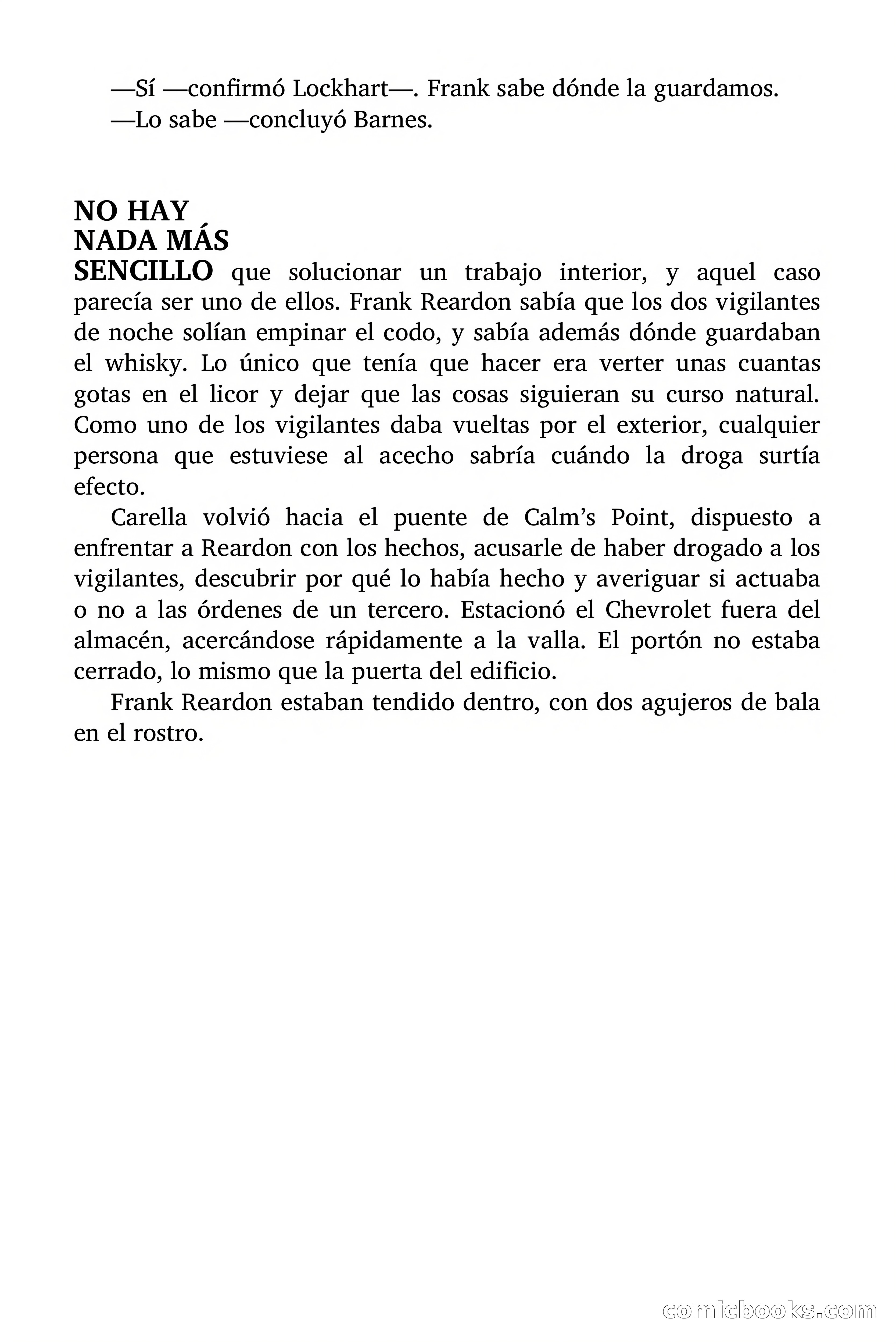 Circulo del Crimen: Todo por la Pasta — page 43 of 200