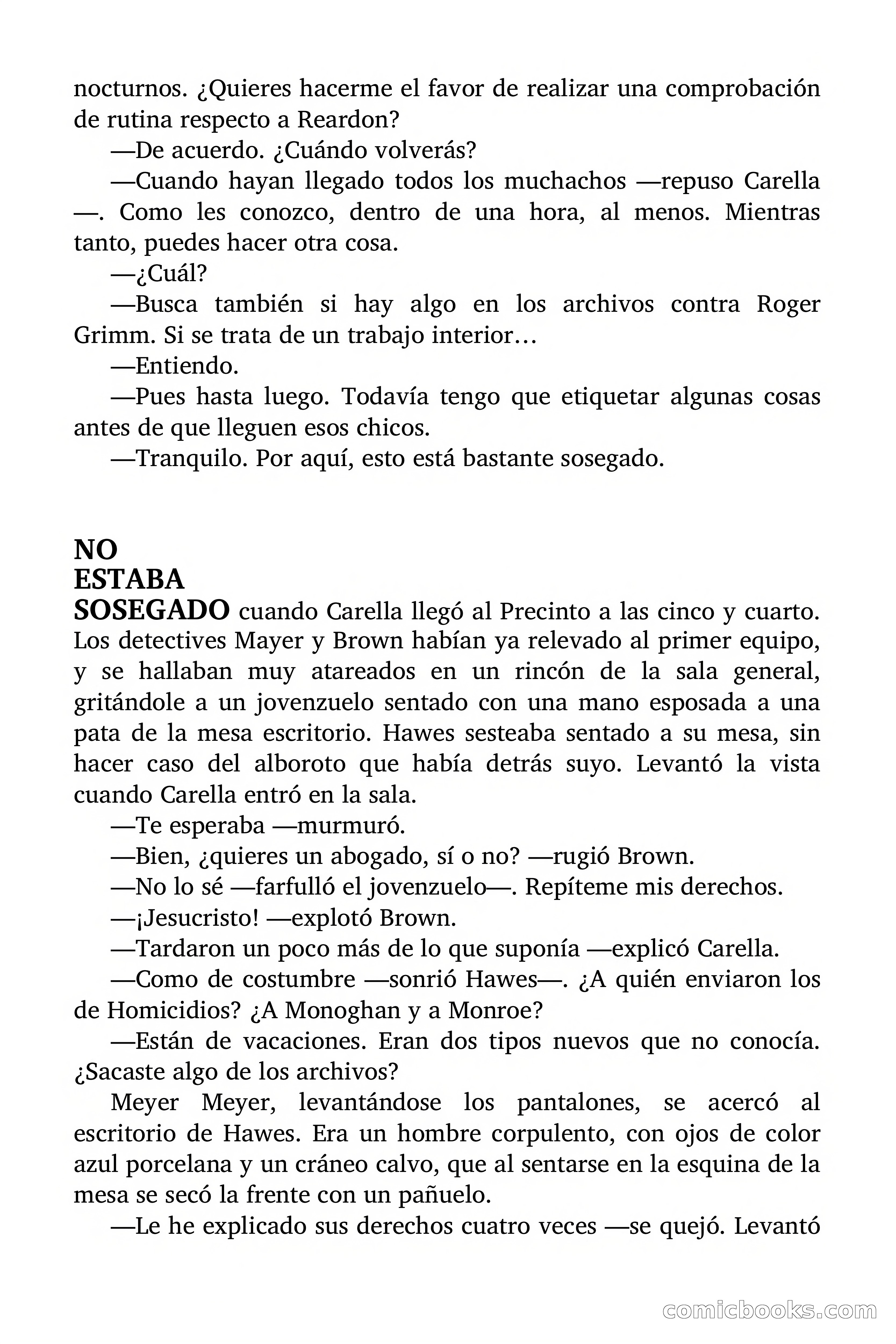 Circulo del Crimen: Todo por la Pasta — page 47 of 200
