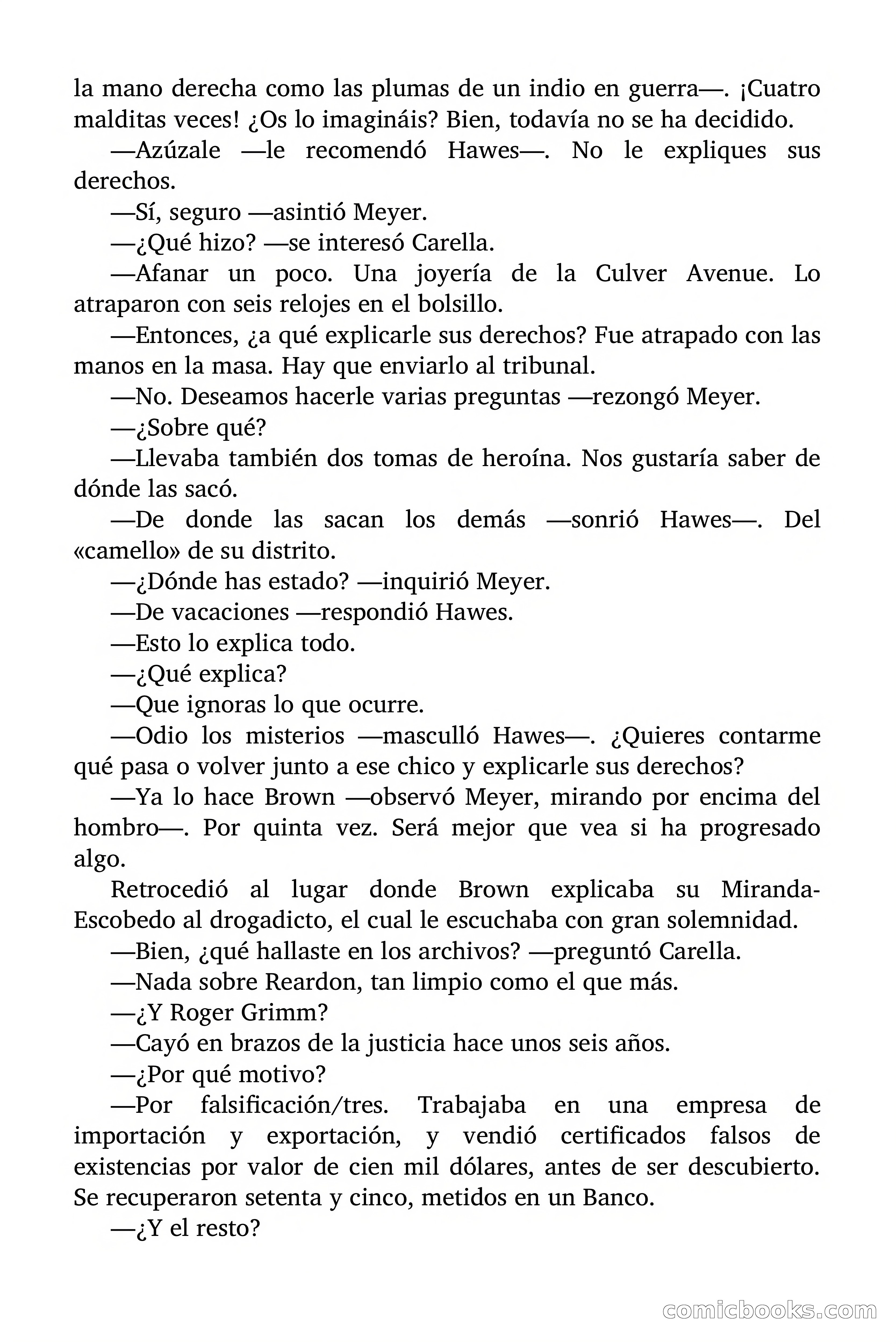 Circulo del Crimen: Todo por la Pasta — page 48 of 200