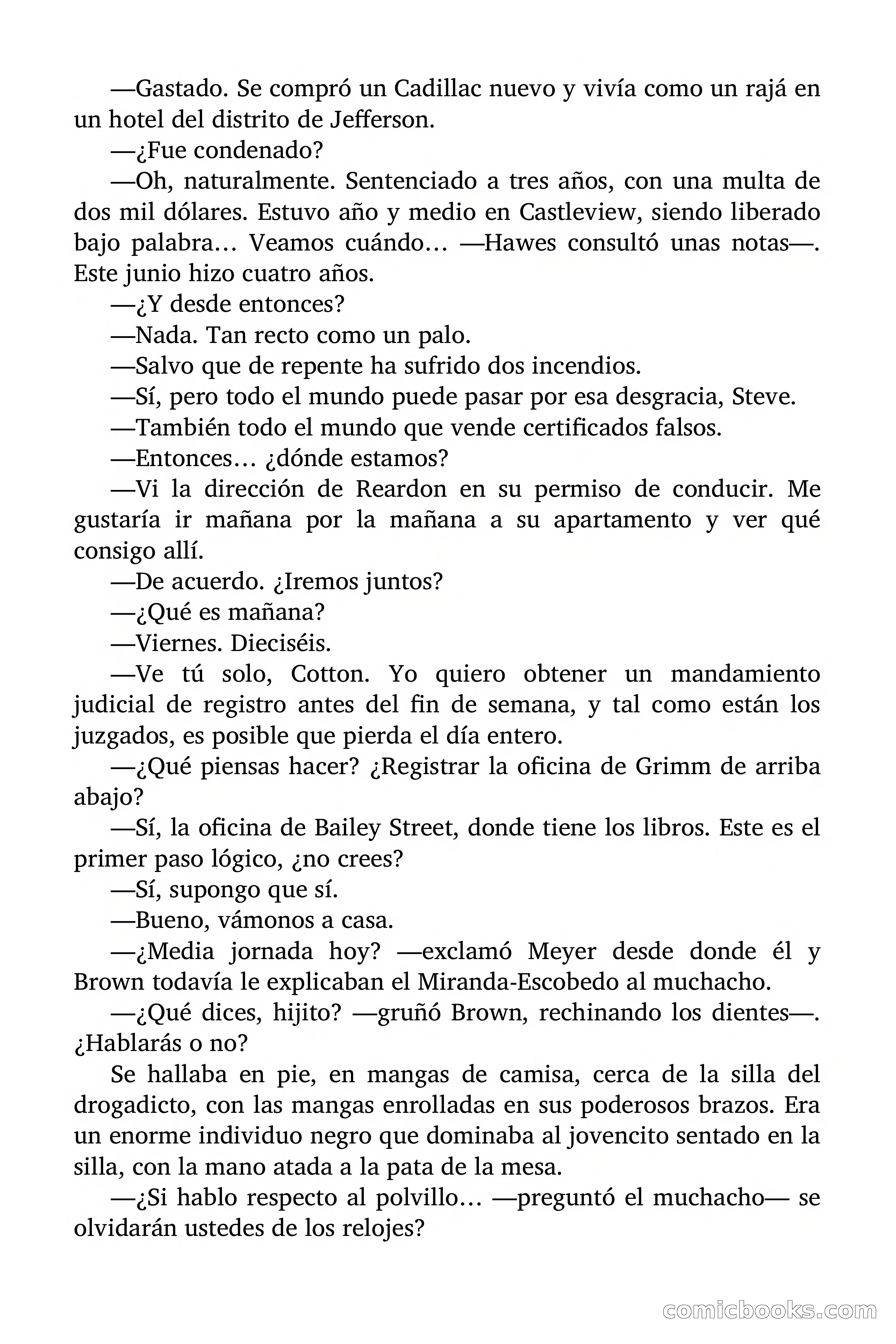 Circulo del Crimen: Todo por la Pasta — page 49 of 200
