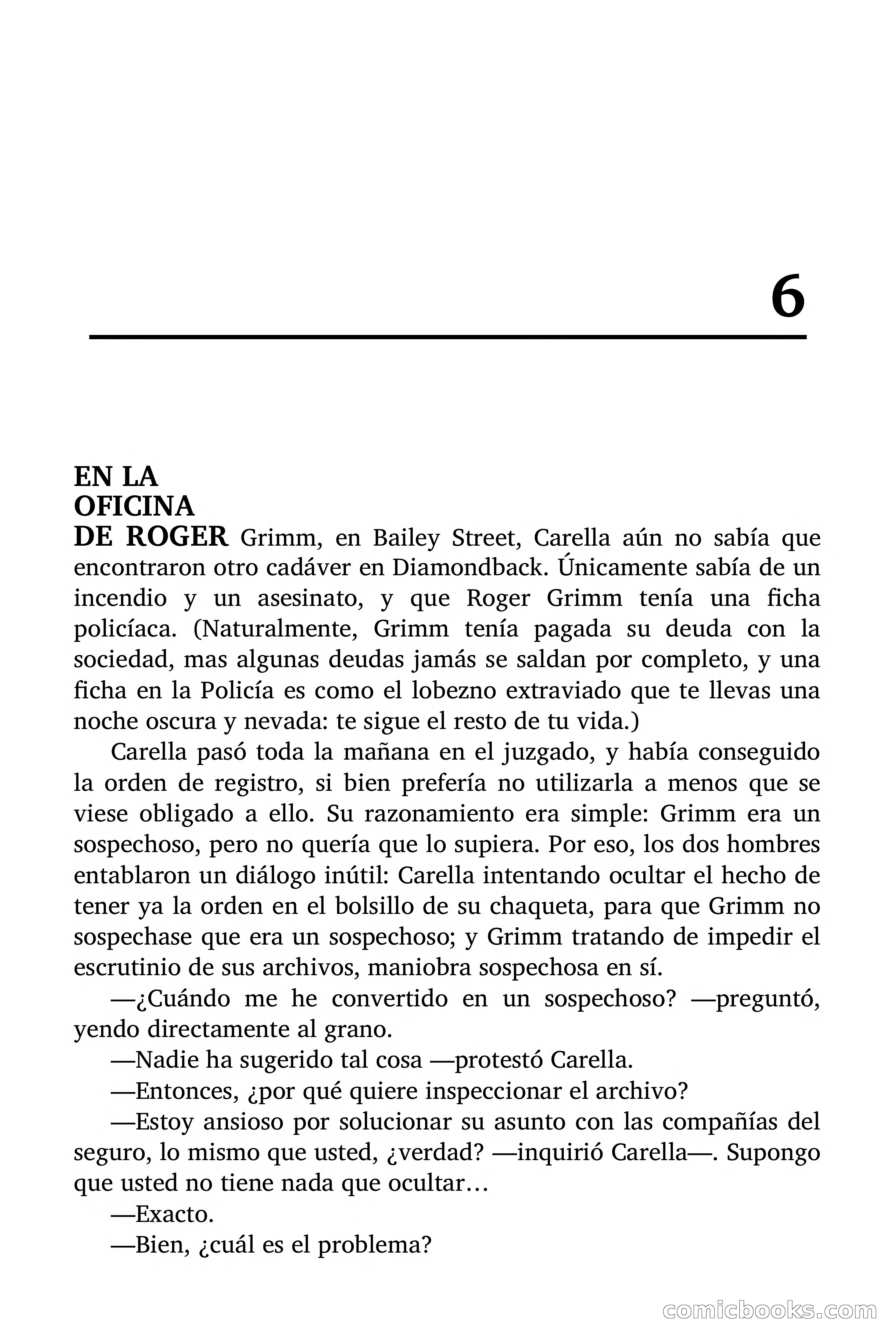 Circulo del Crimen: Todo por la Pasta — page 73 of 200