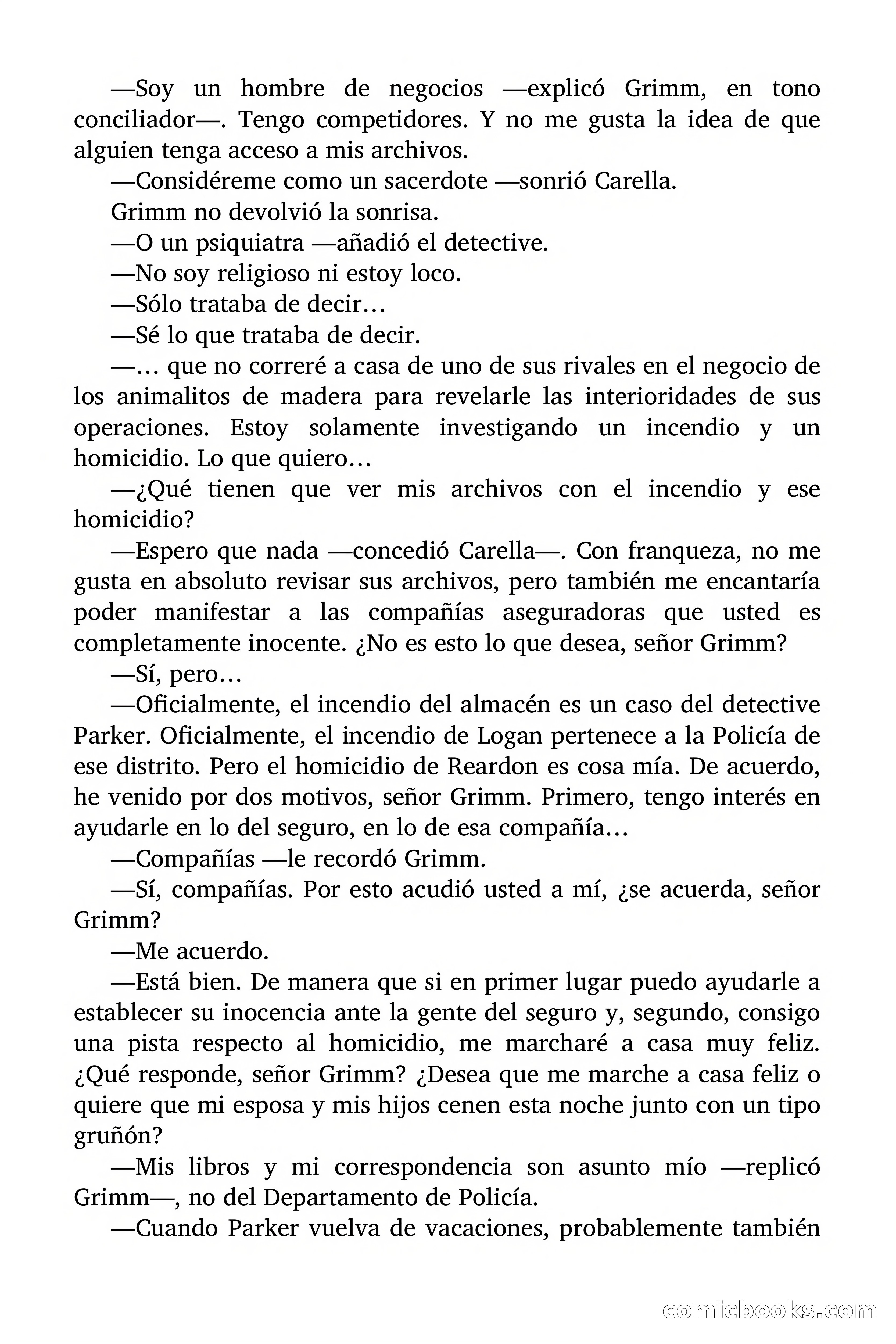 Circulo del Crimen: Todo por la Pasta — page 74 of 200