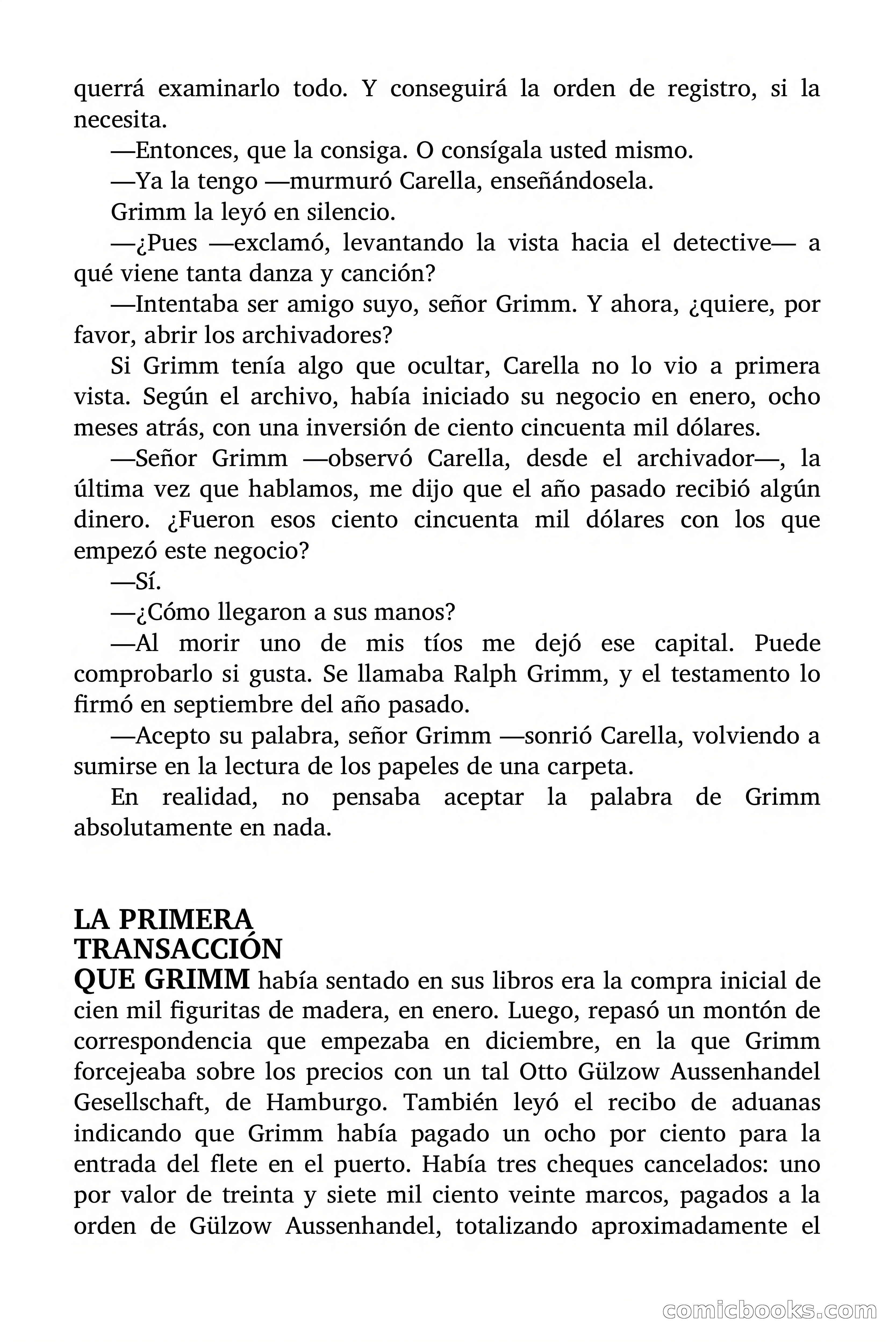 Circulo del Crimen: Todo por la Pasta — page 75 of 200