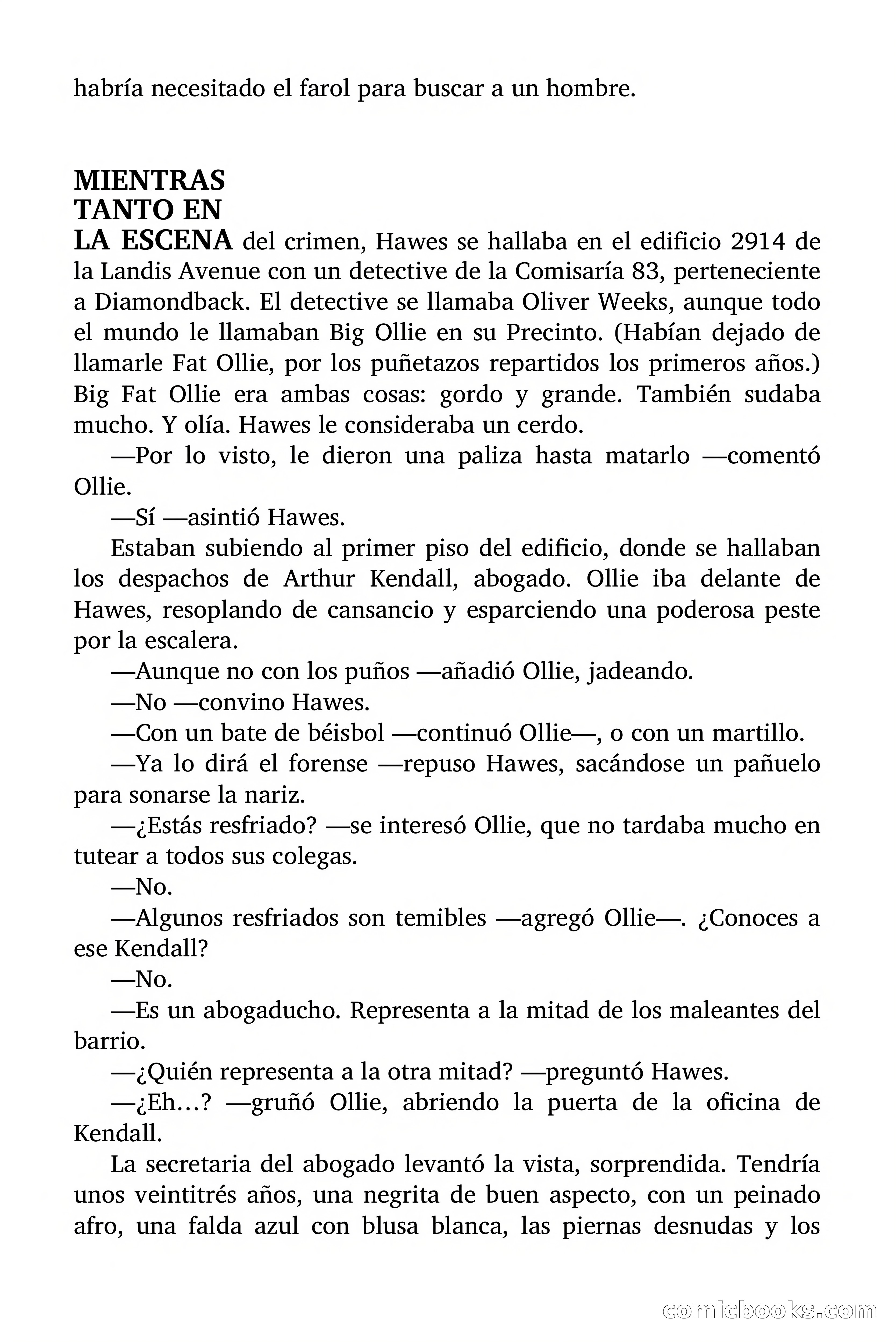 Circulo del Crimen: Todo por la Pasta — page 81 of 200