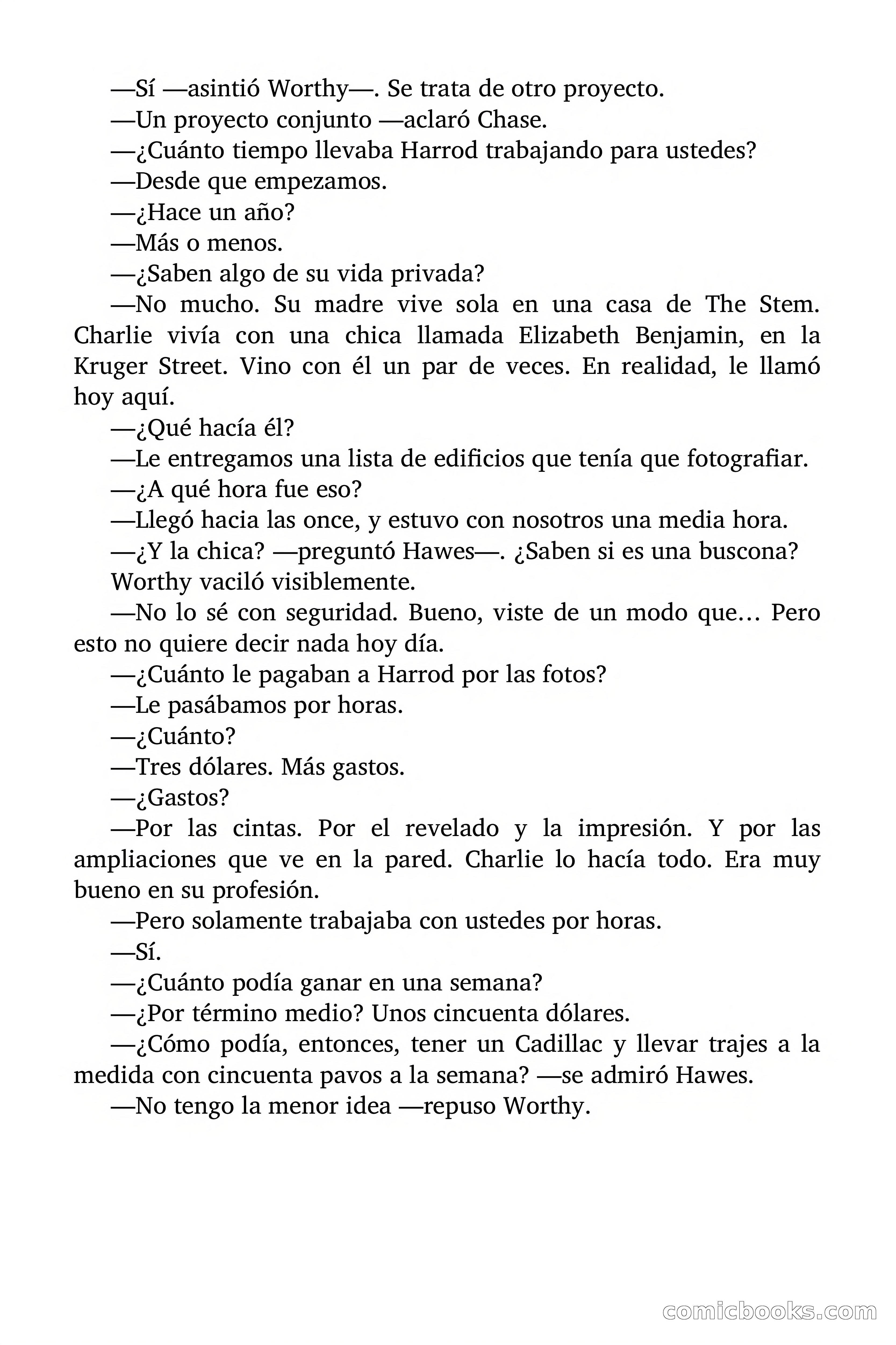 Circulo del Crimen: Todo por la Pasta — page 88 of 200