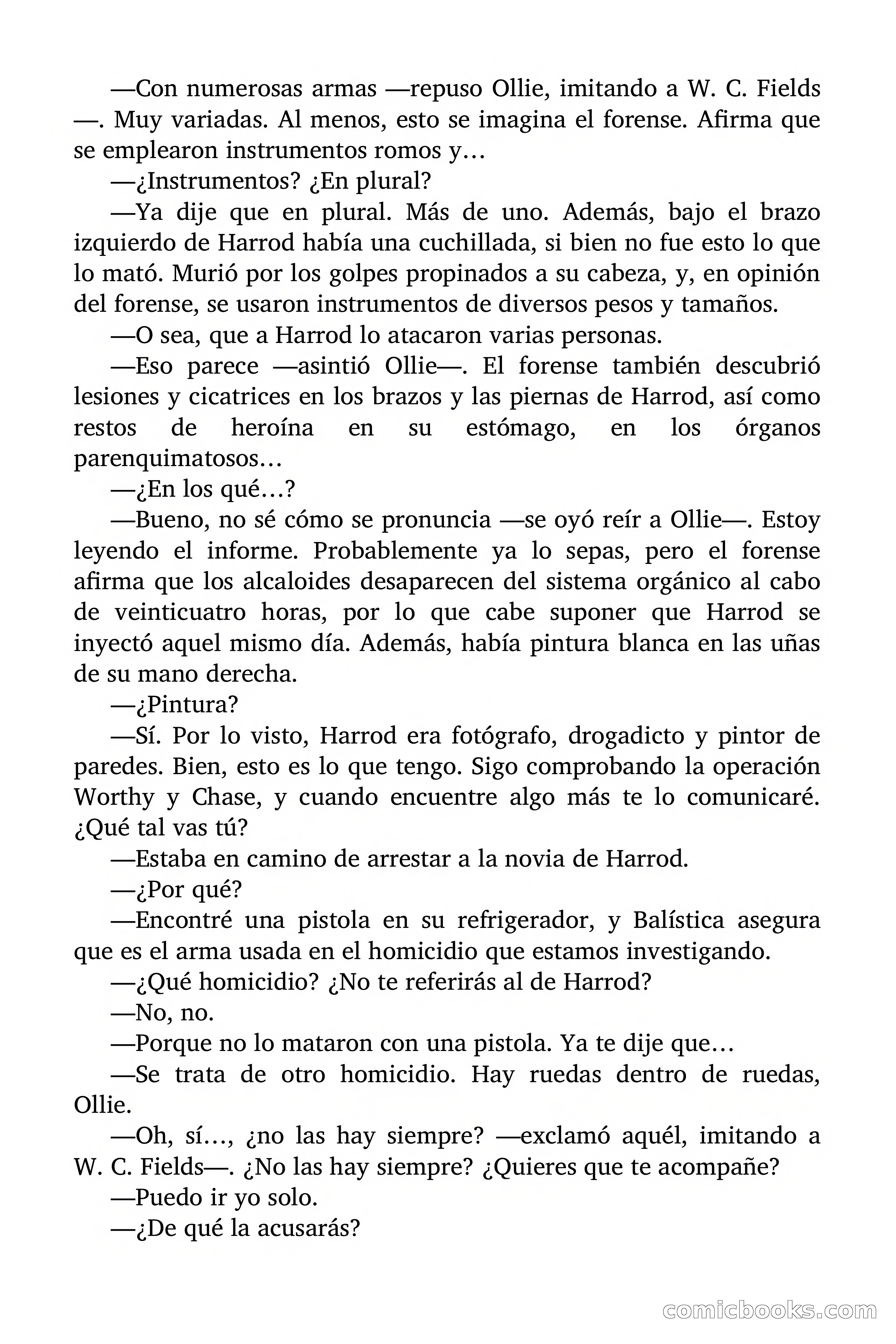 Circulo del Crimen: Todo por la Pasta — page 102 of 200