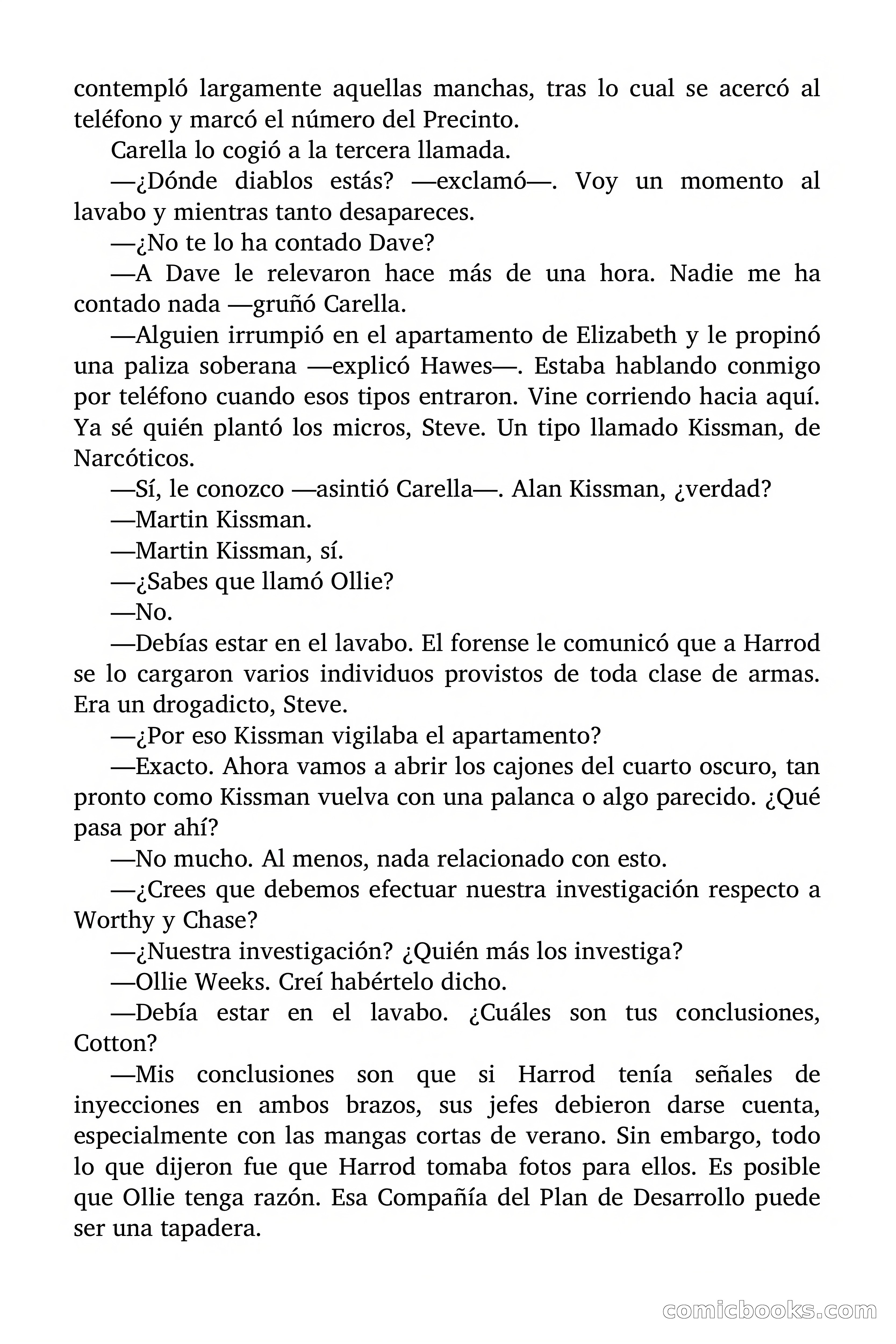 Circulo del Crimen: Todo por la Pasta — page 110 of 200