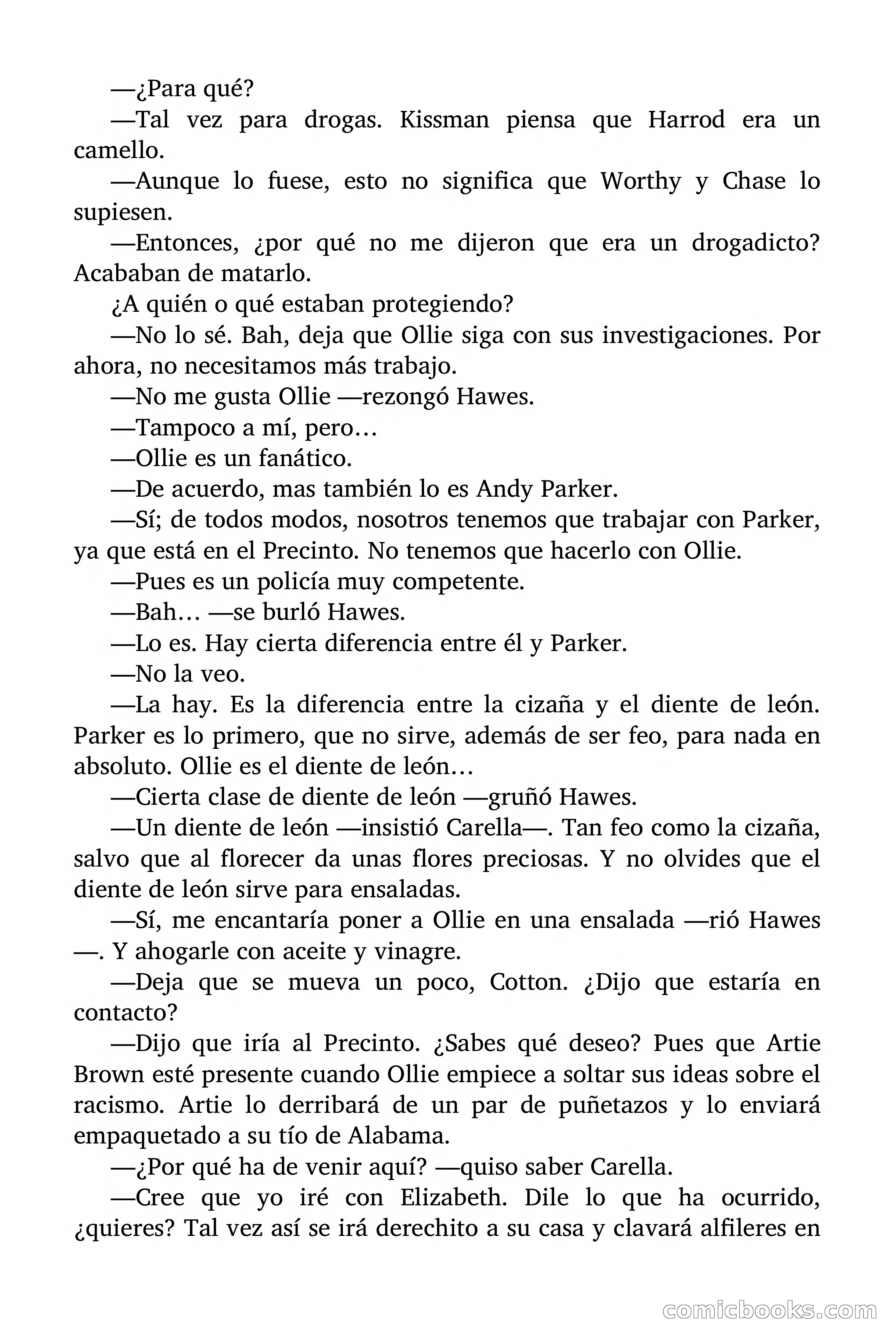 Circulo del Crimen: Todo por la Pasta — page 111 of 200