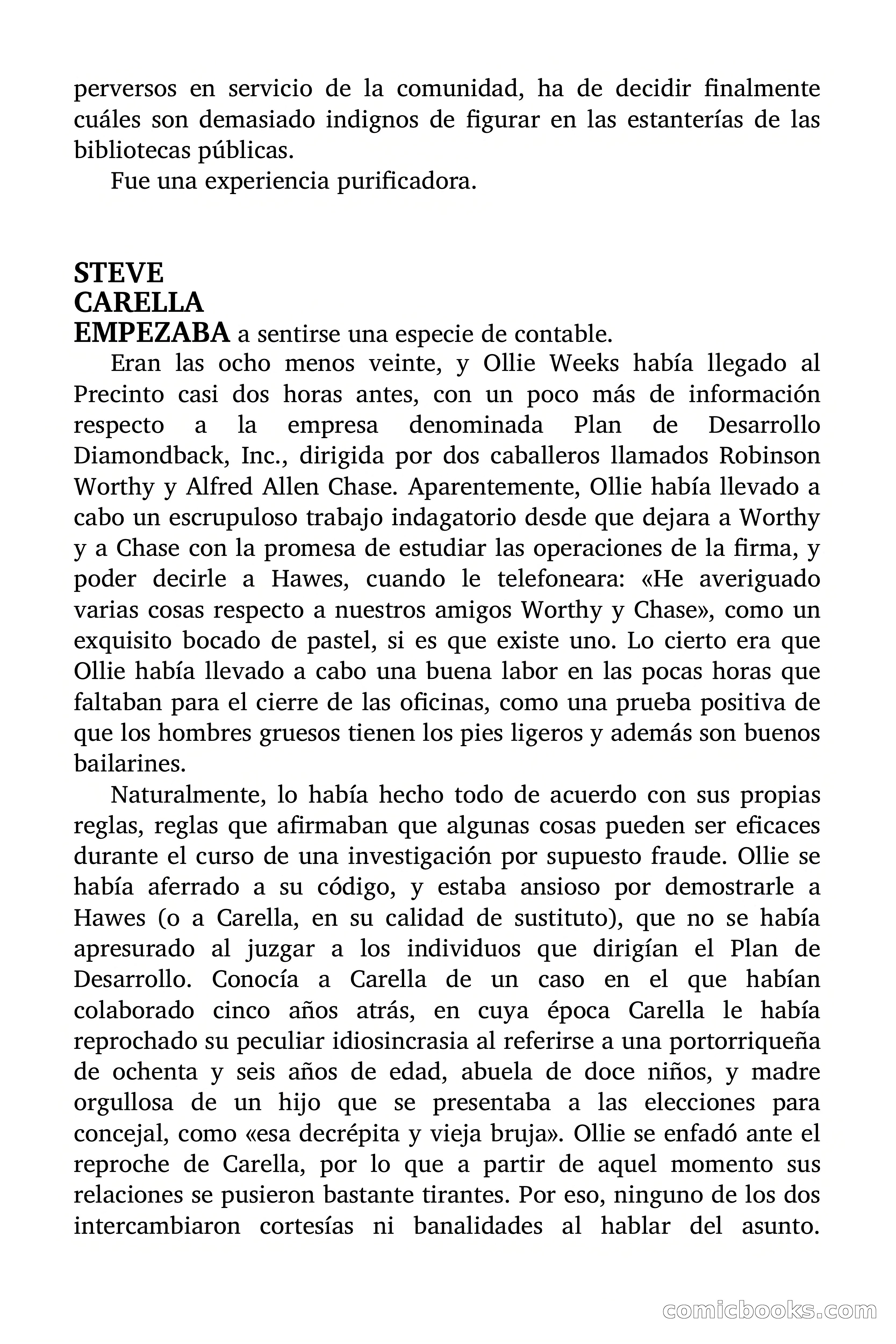 Circulo del Crimen: Todo por la Pasta — page 115 of 200