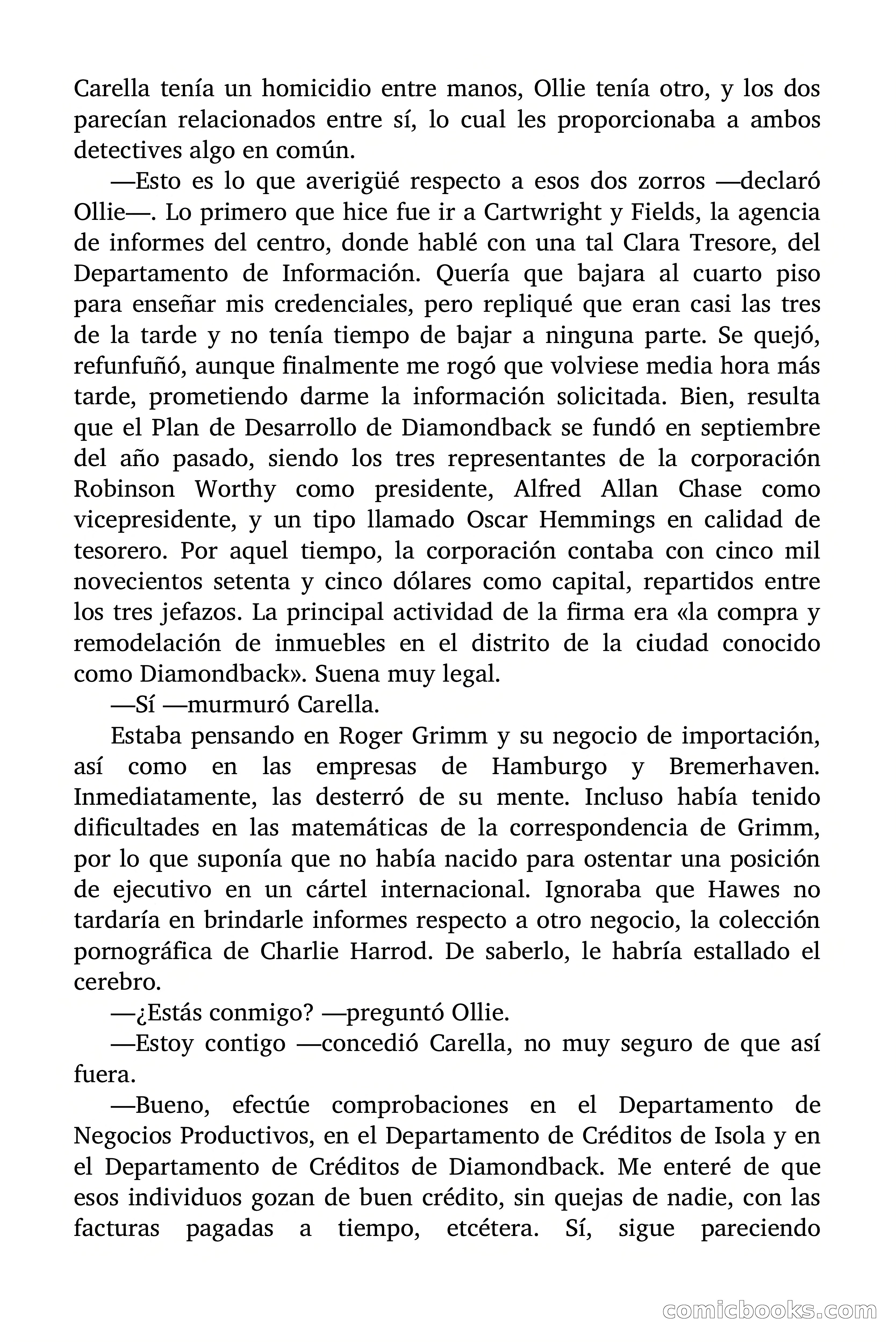 Circulo del Crimen: Todo por la Pasta — page 116 of 200