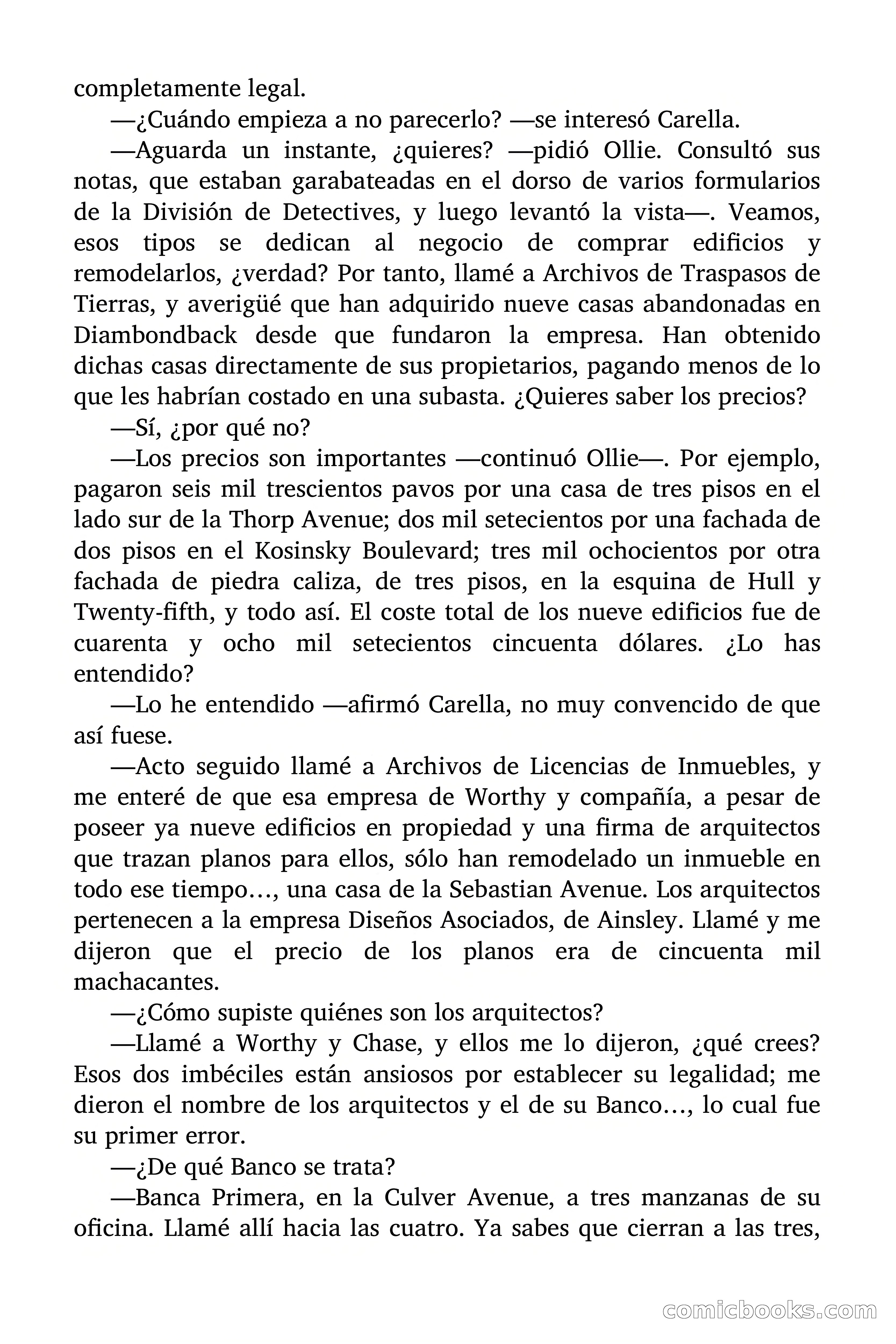 Circulo del Crimen: Todo por la Pasta — page 117 of 200