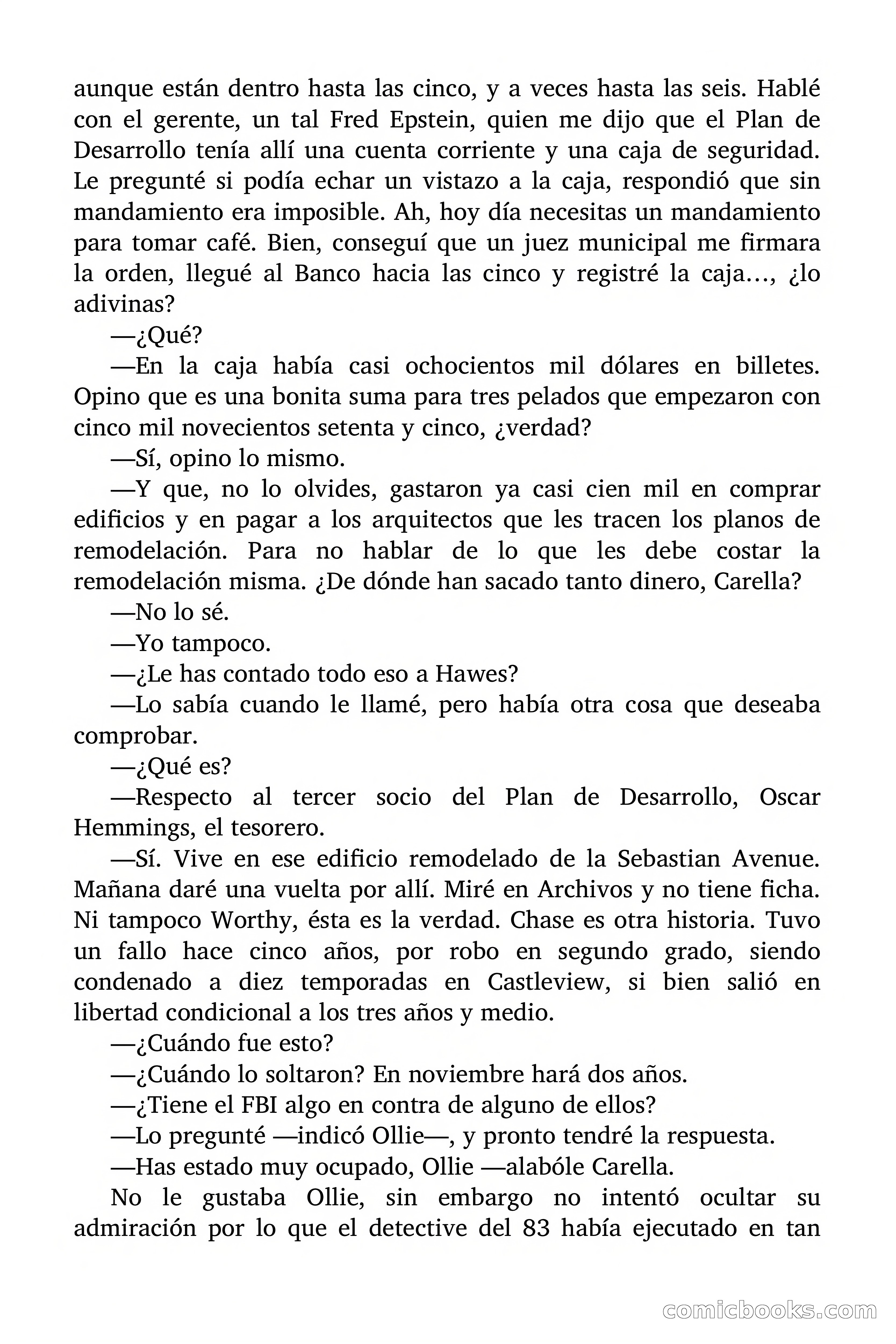 Circulo del Crimen: Todo por la Pasta — page 118 of 200