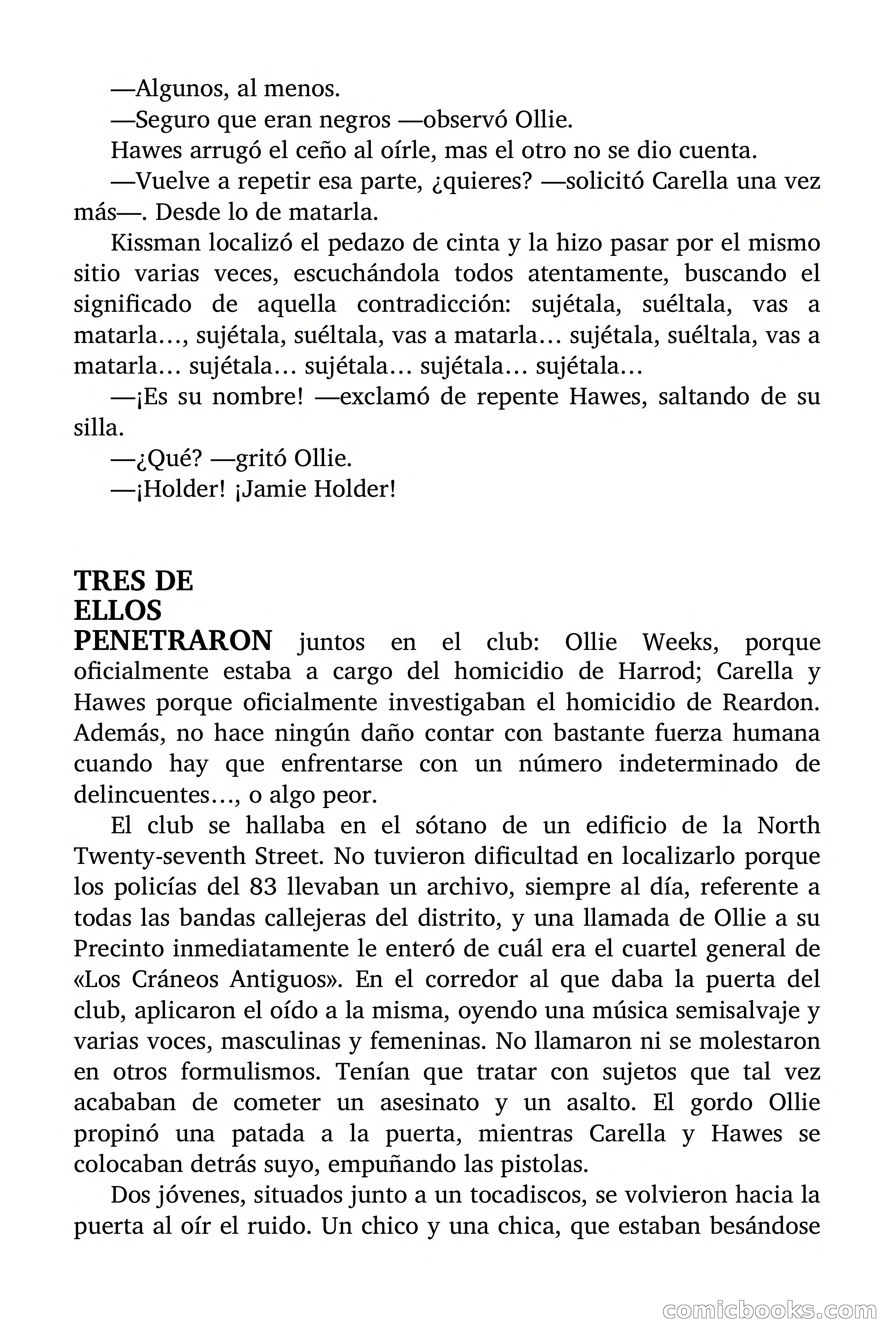 Circulo del Crimen: Todo por la Pasta — page 123 of 200