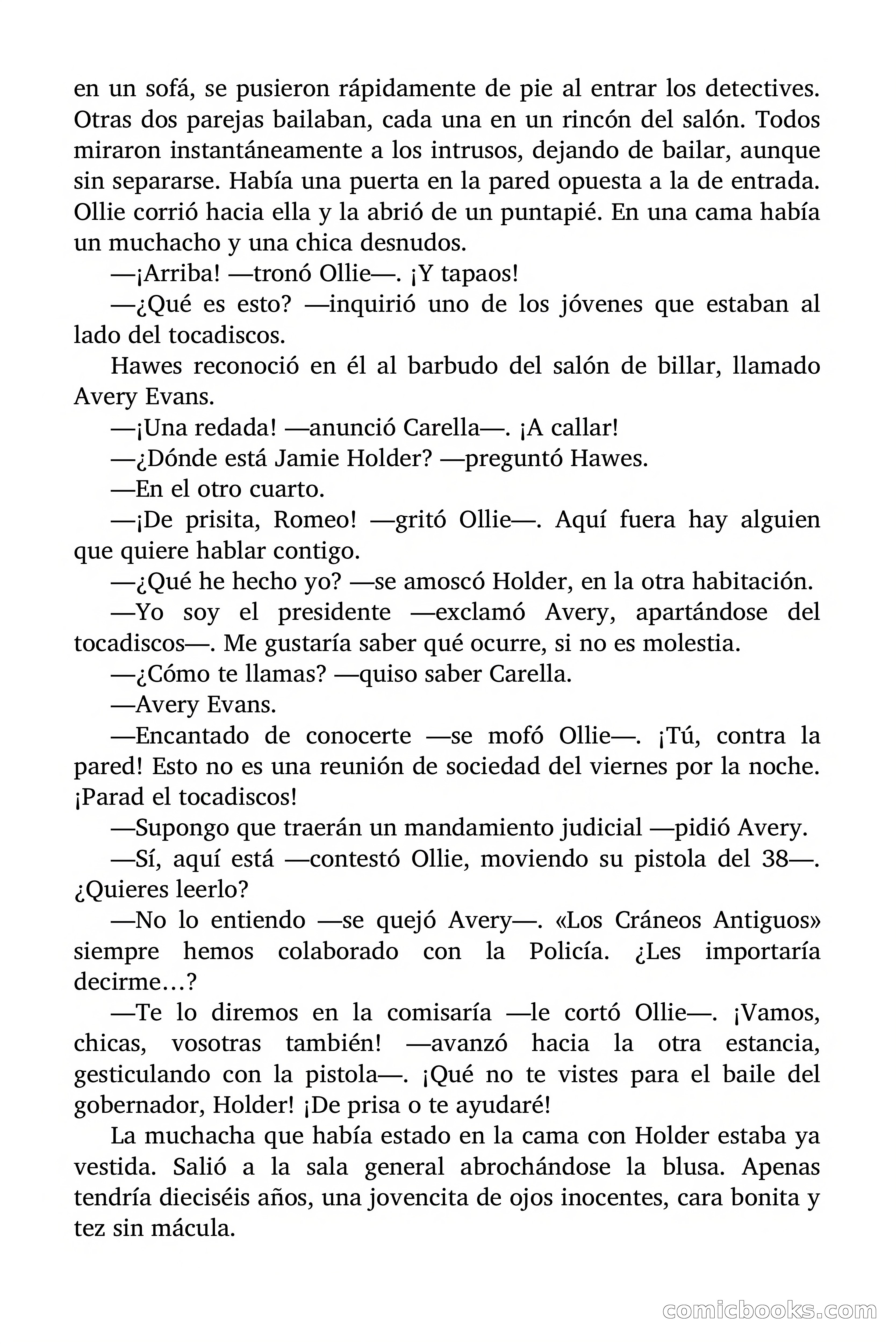 Circulo del Crimen: Todo por la Pasta — page 124 of 200