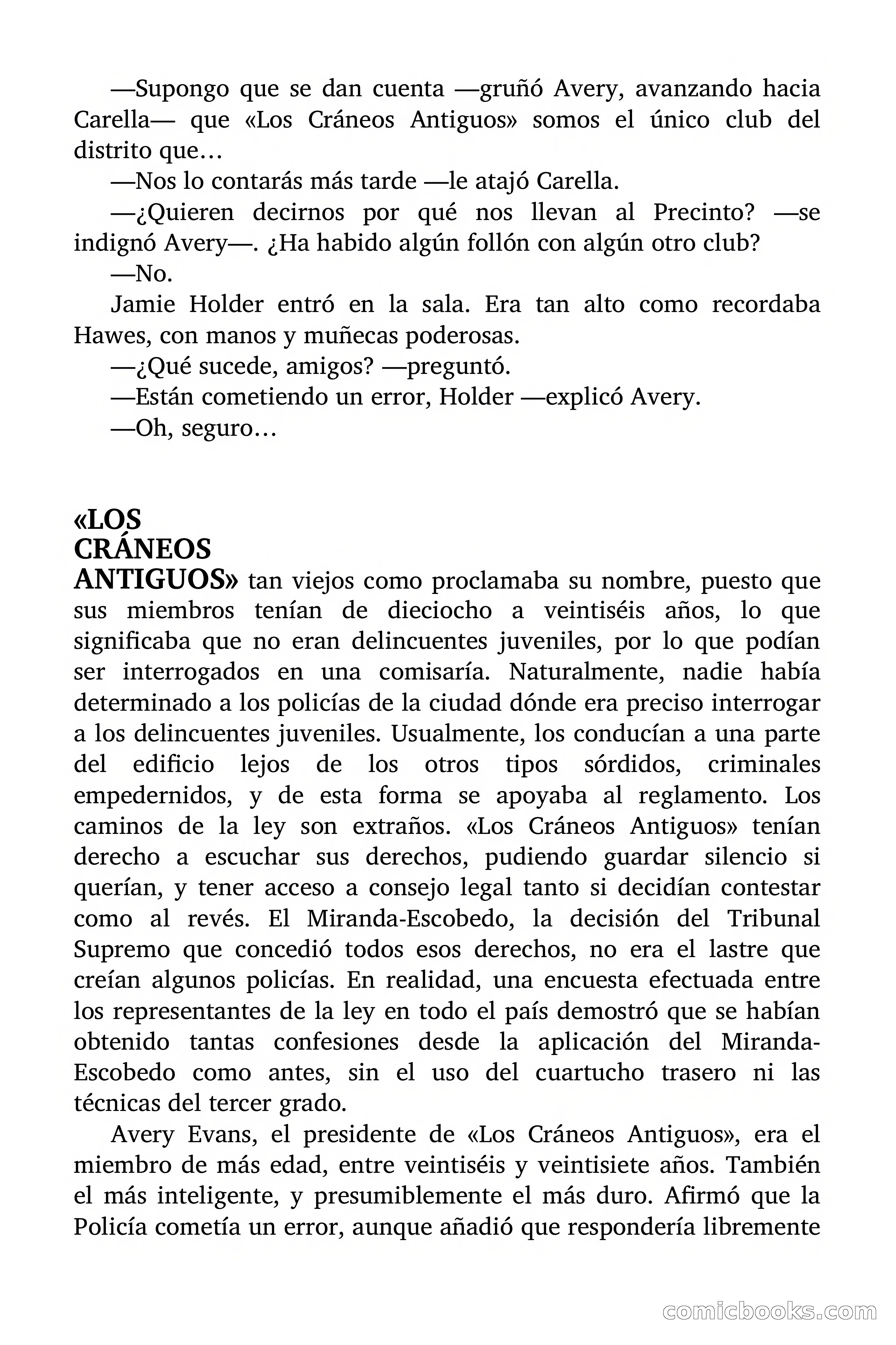 Circulo del Crimen: Todo por la Pasta — page 125 of 200
