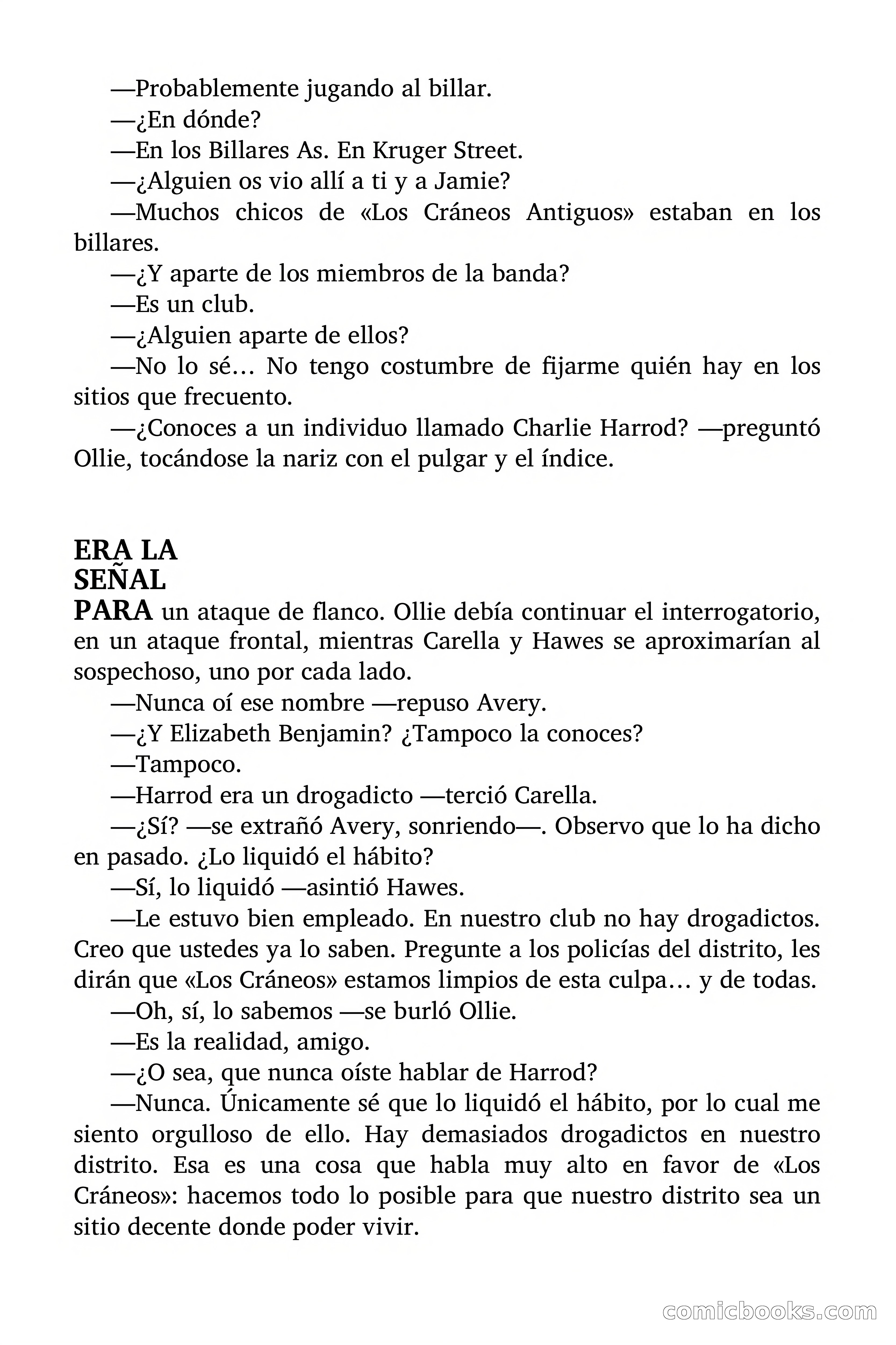 Circulo del Crimen: Todo por la Pasta — page 128 of 200