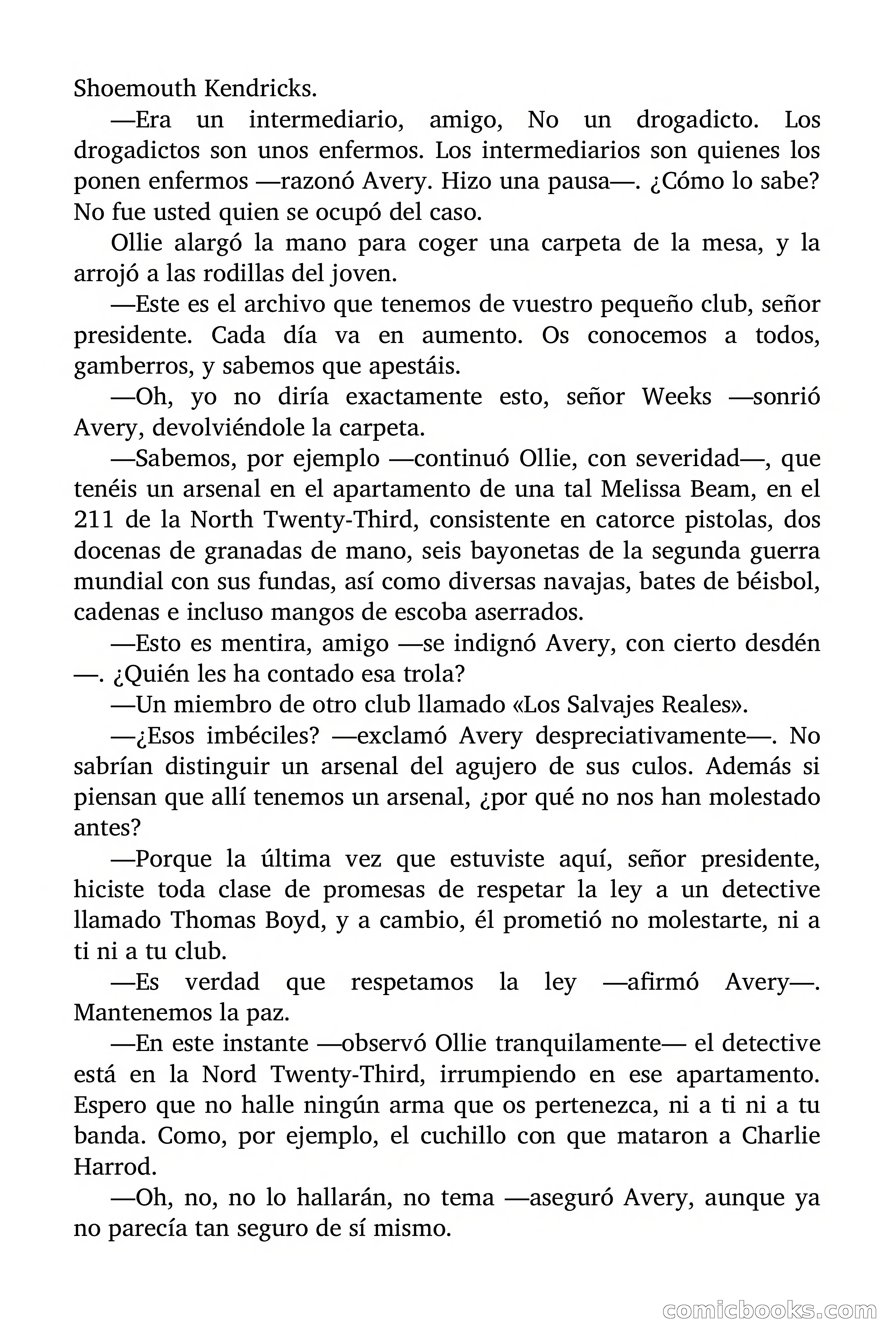 Circulo del Crimen: Todo por la Pasta — page 131 of 200