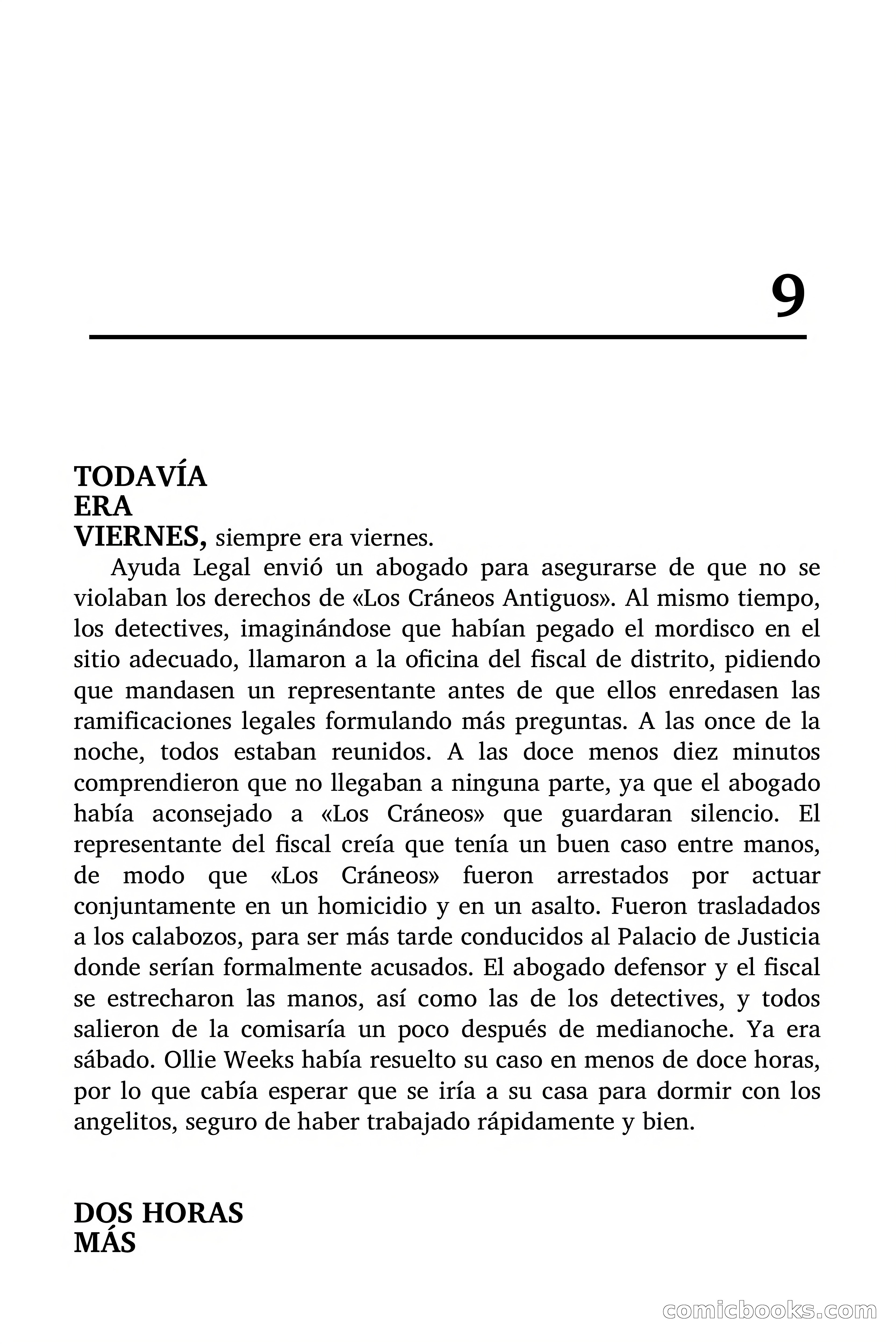 Circulo del Crimen: Todo por la Pasta — page 135 of 200