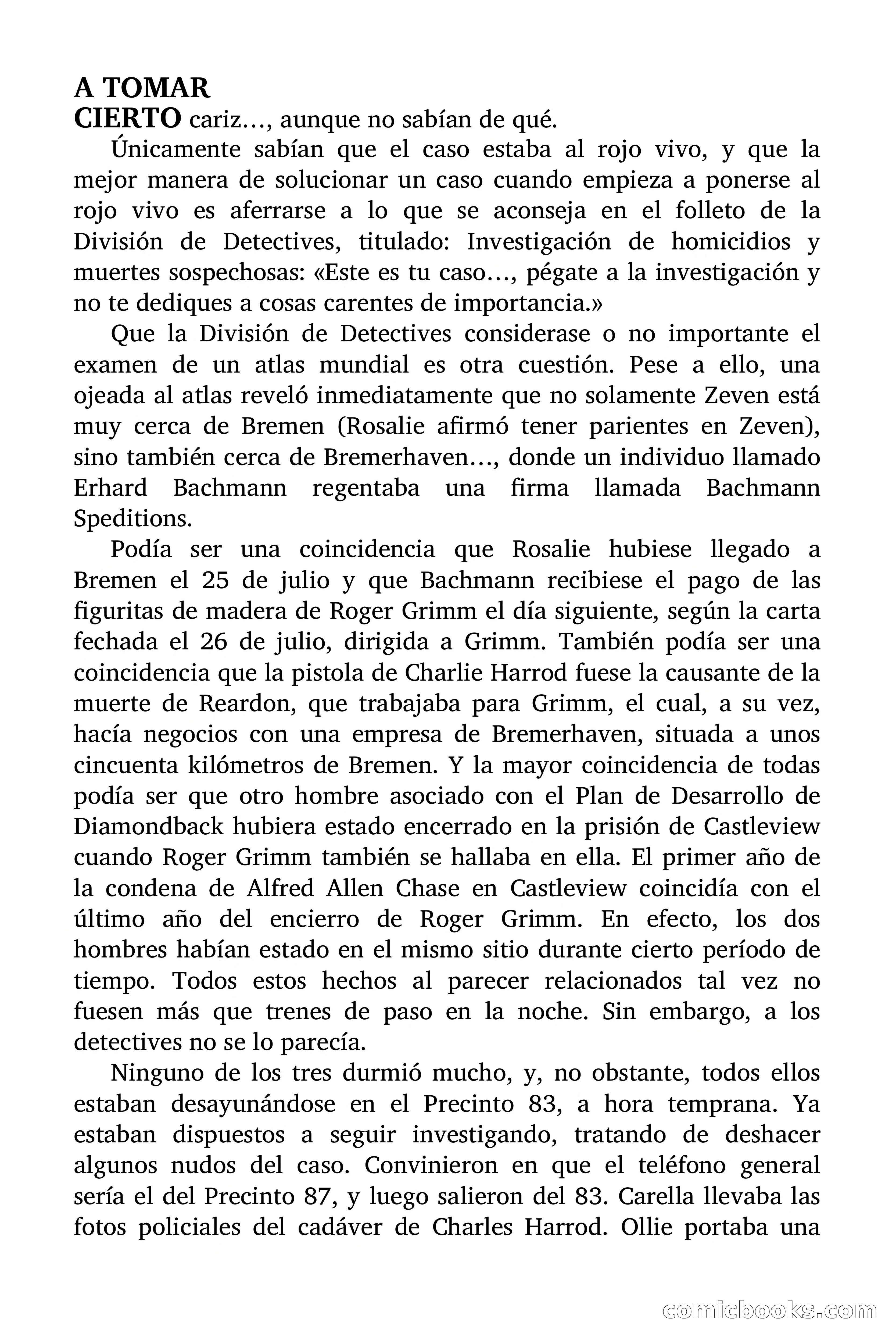 Circulo del Crimen: Todo por la Pasta — page 151 of 200
