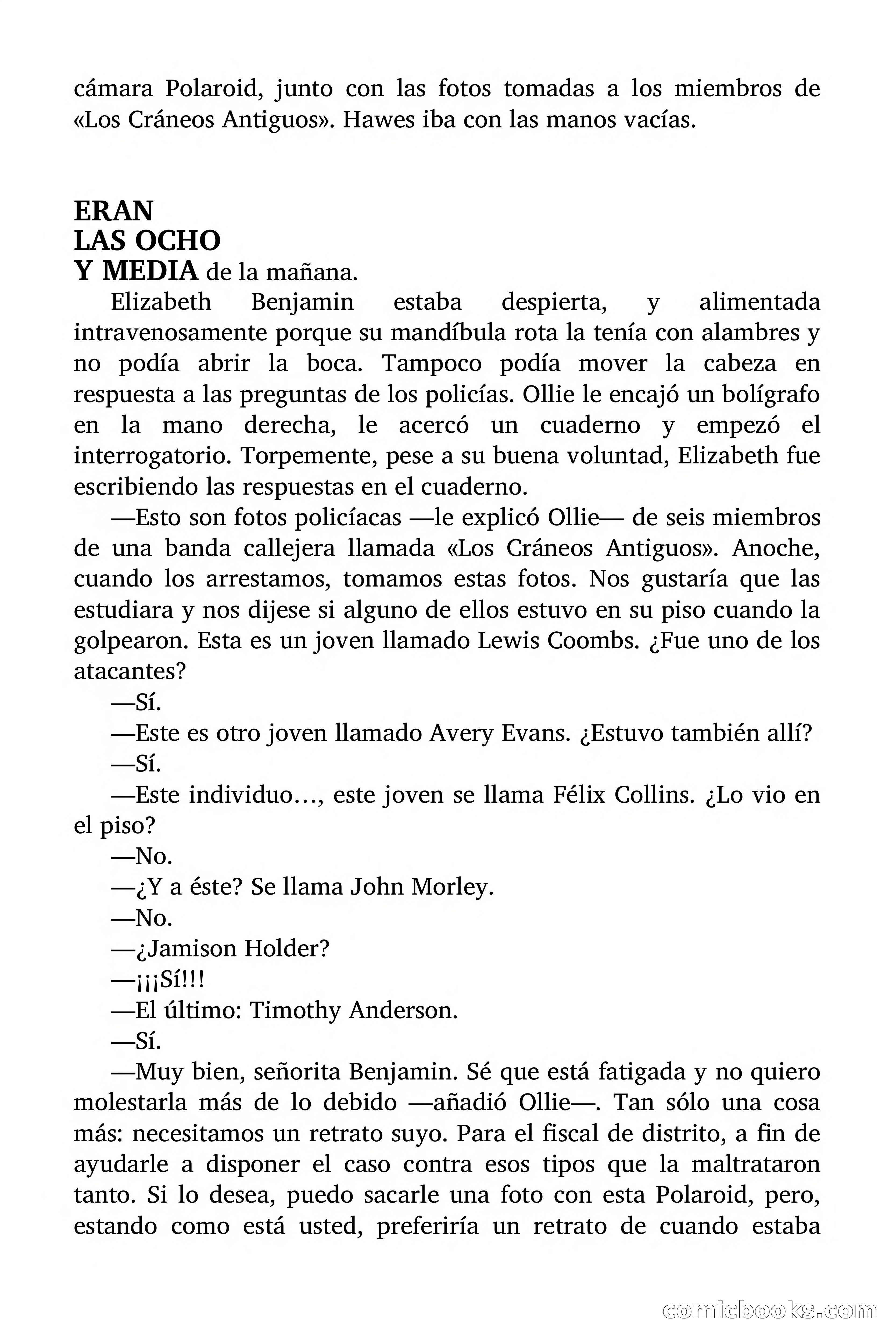 Circulo del Crimen: Todo por la Pasta — page 152 of 200