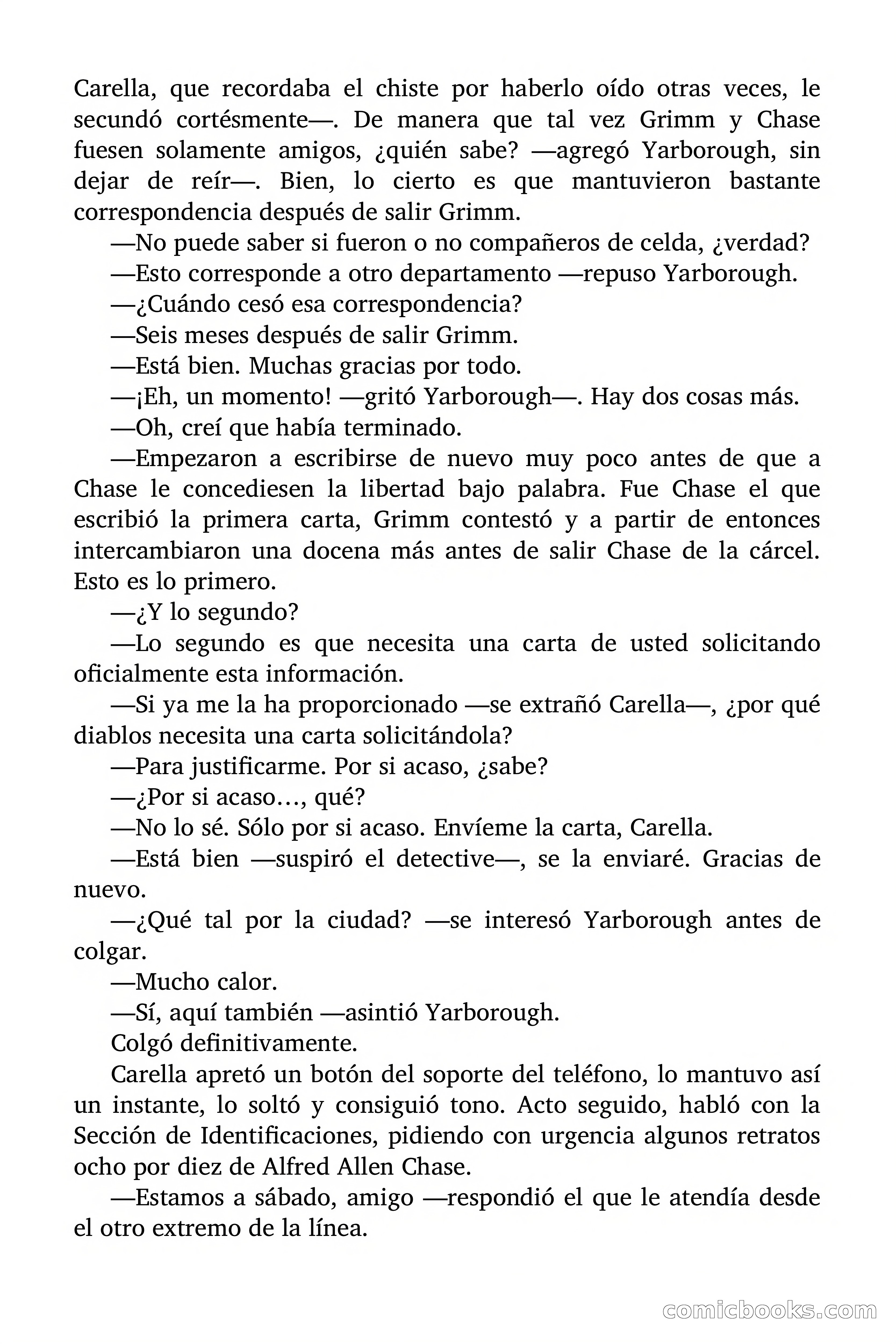 Circulo del Crimen: Todo por la Pasta — page 161 of 200