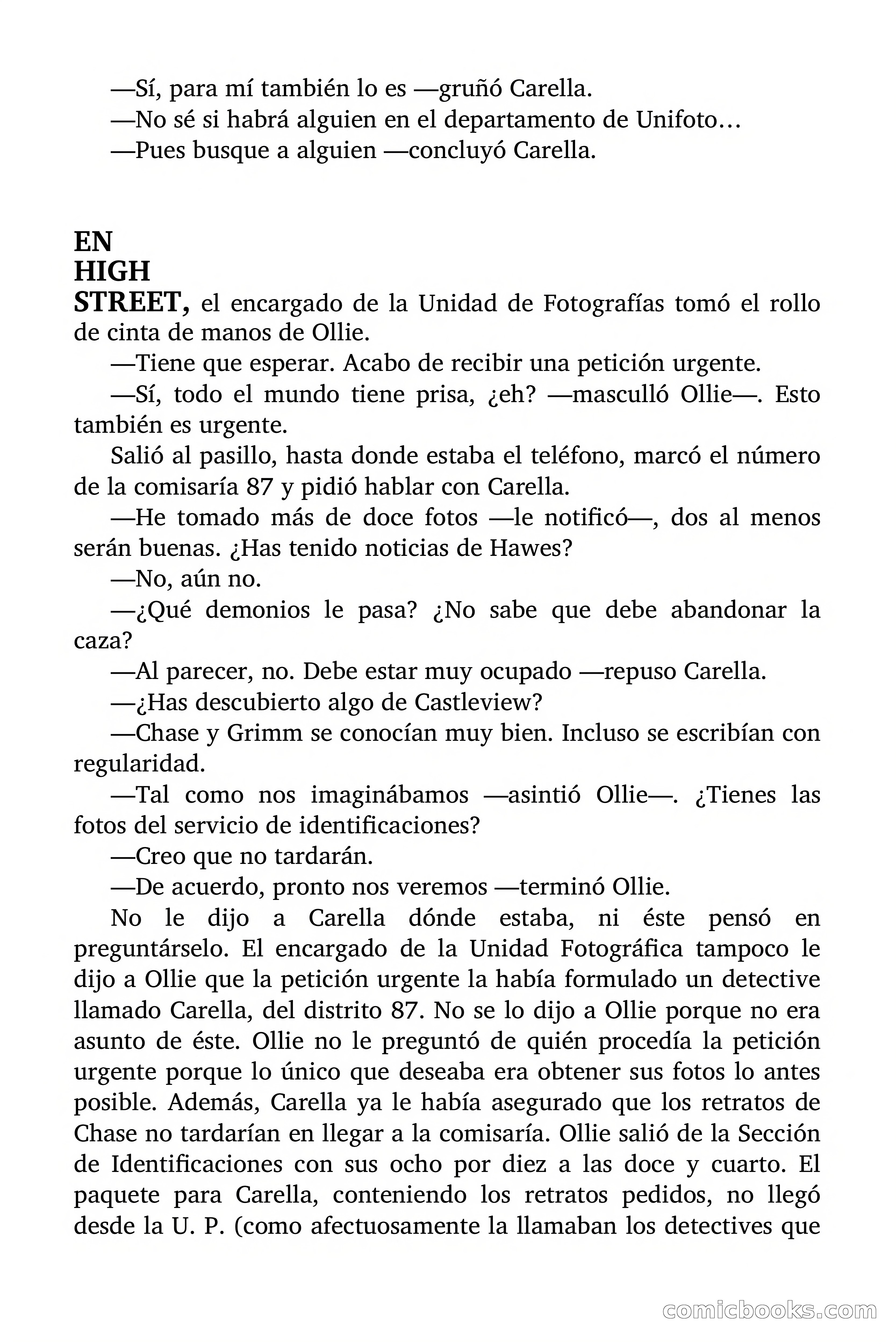 Circulo del Crimen: Todo por la Pasta — page 162 of 200