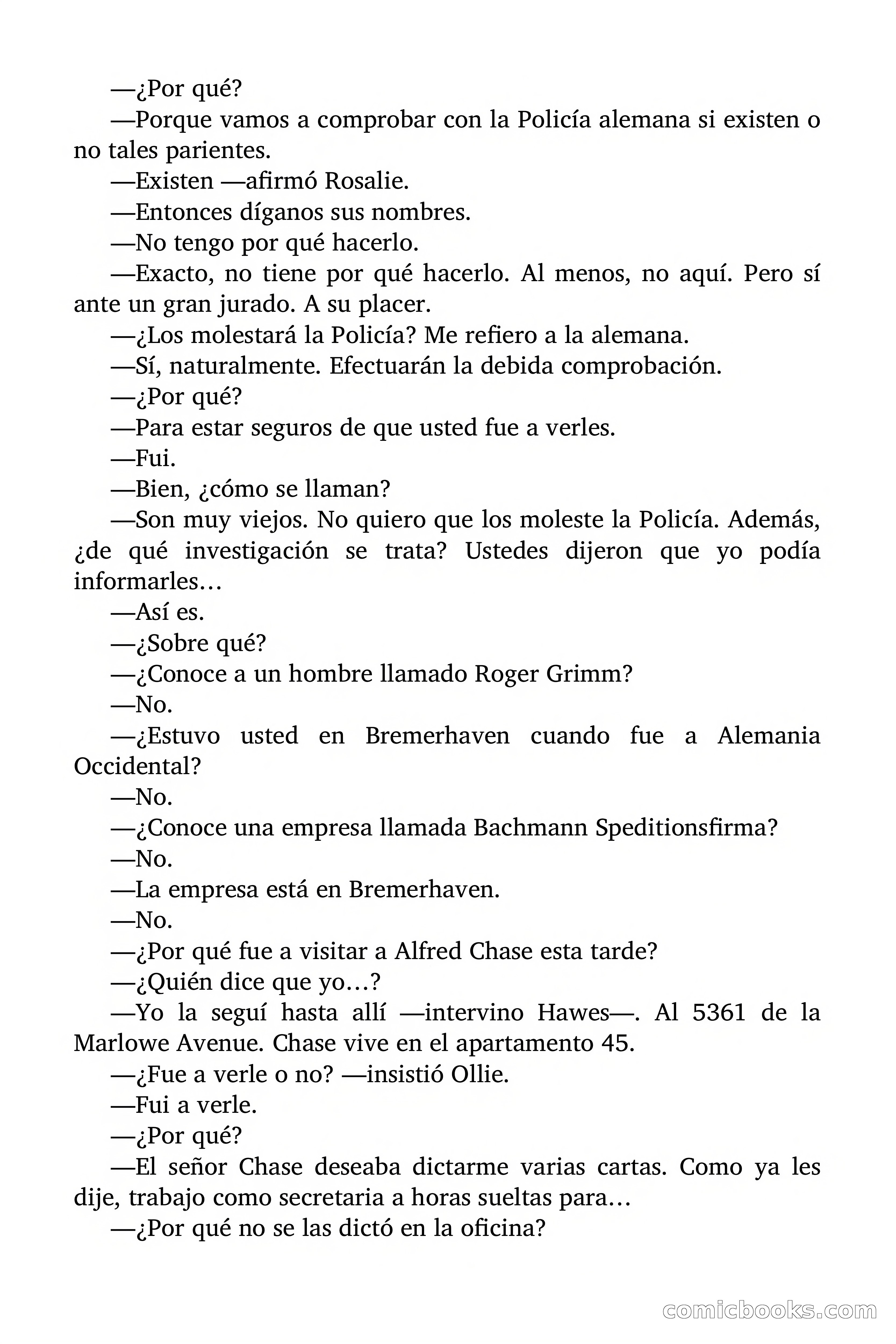 Circulo del Crimen: Todo por la Pasta — page 168 of 200
