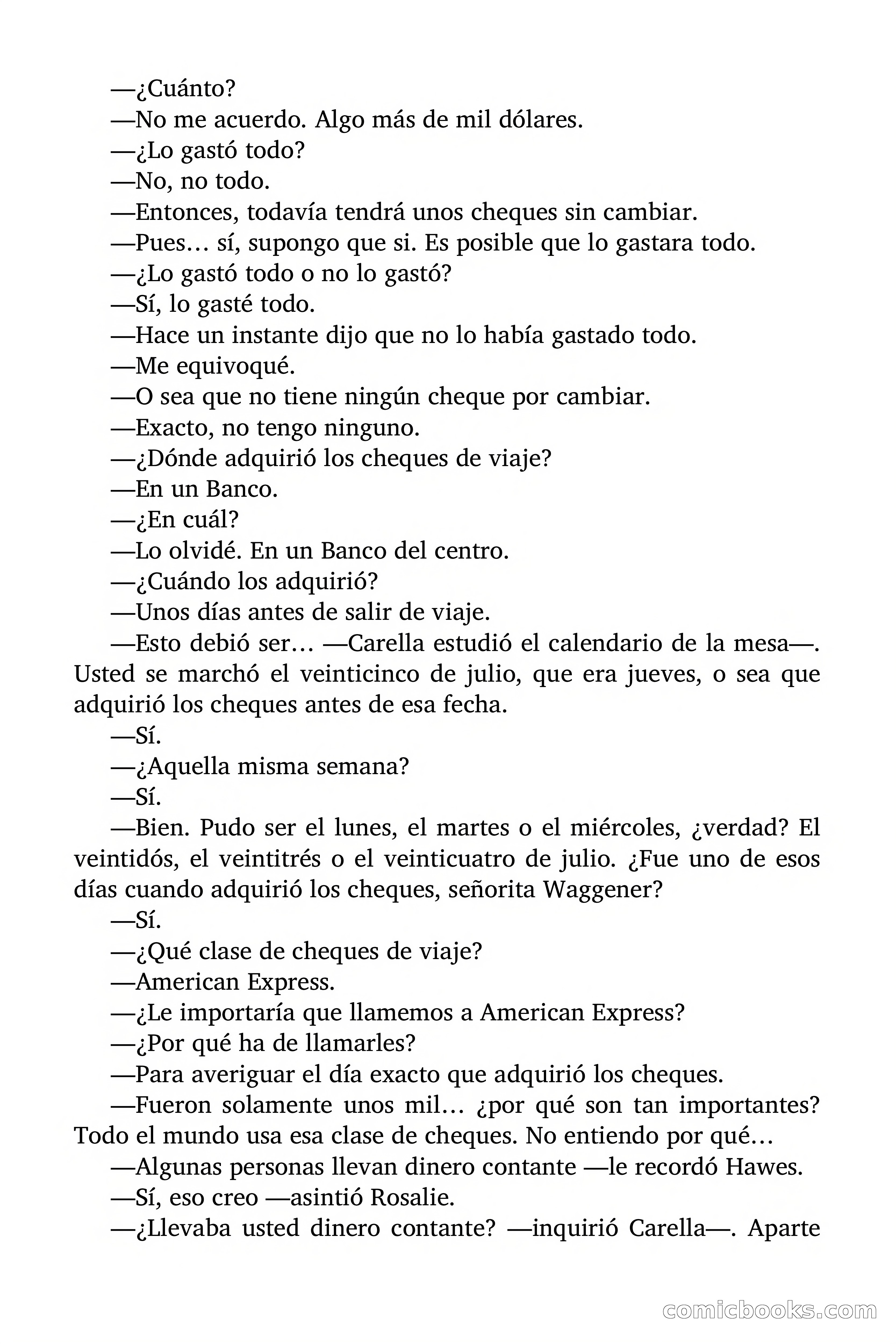 Circulo del Crimen: Todo por la Pasta — page 170 of 200