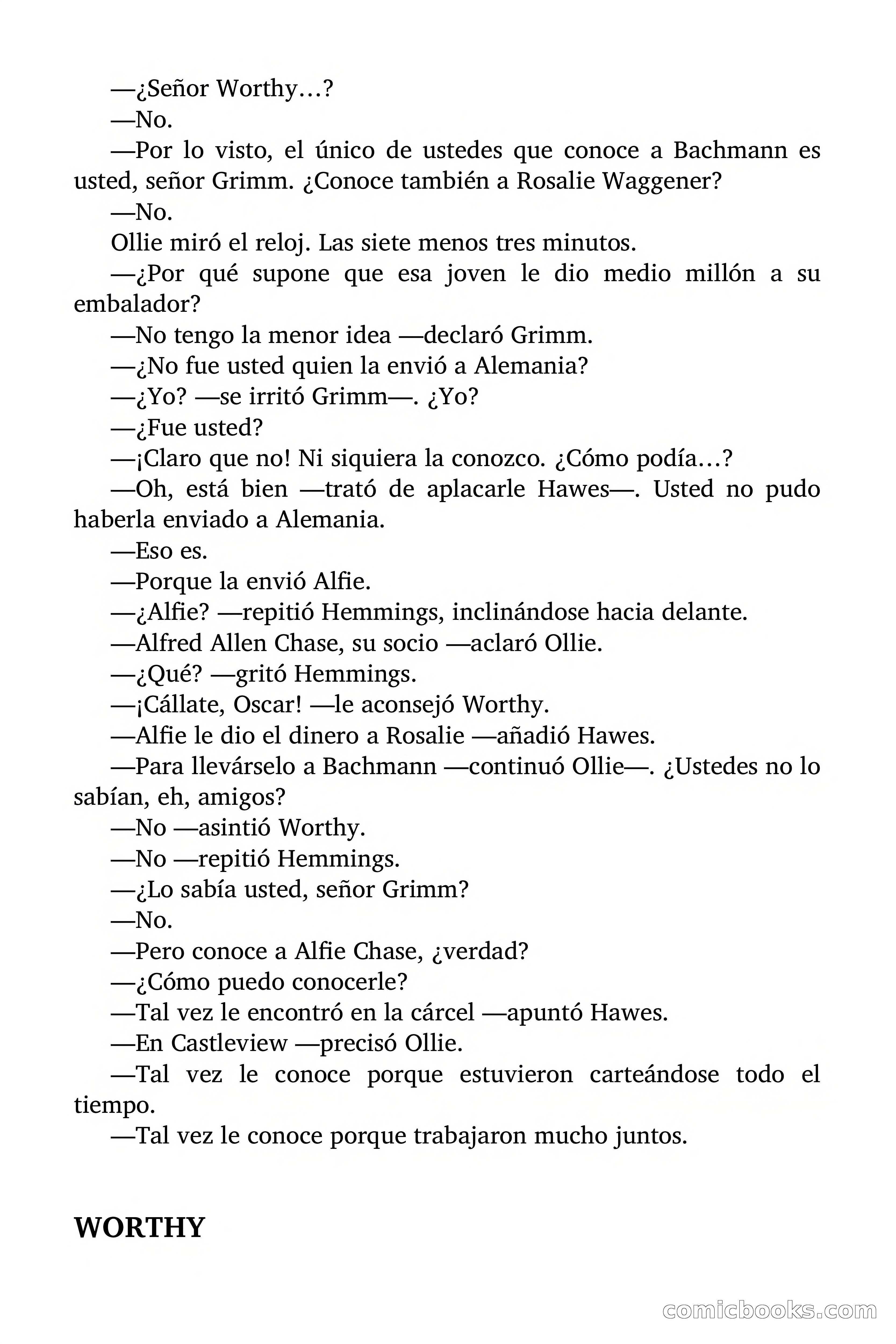Circulo del Crimen: Todo por la Pasta — page 188 of 200