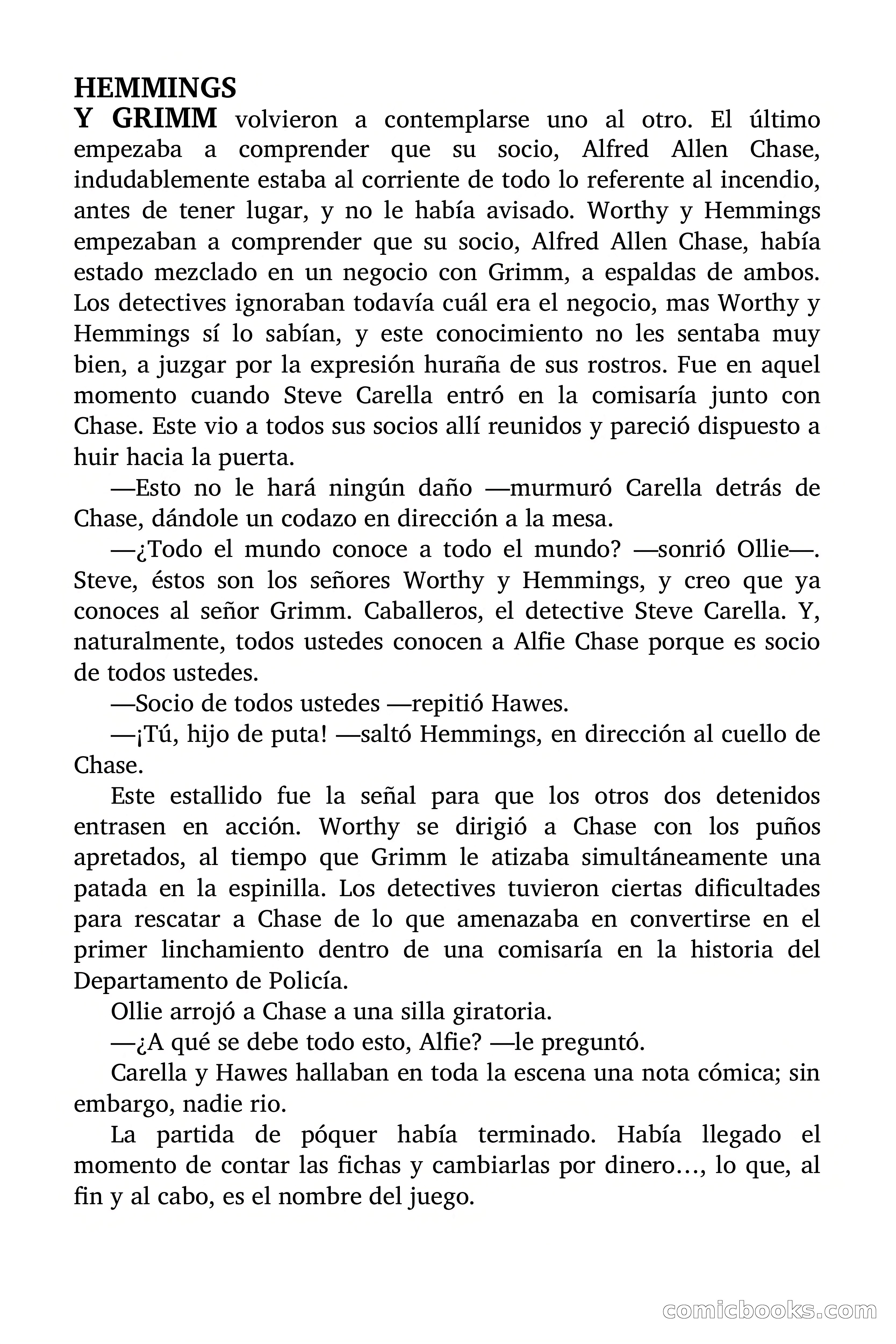 Circulo del Crimen: Todo por la Pasta — page 189 of 200