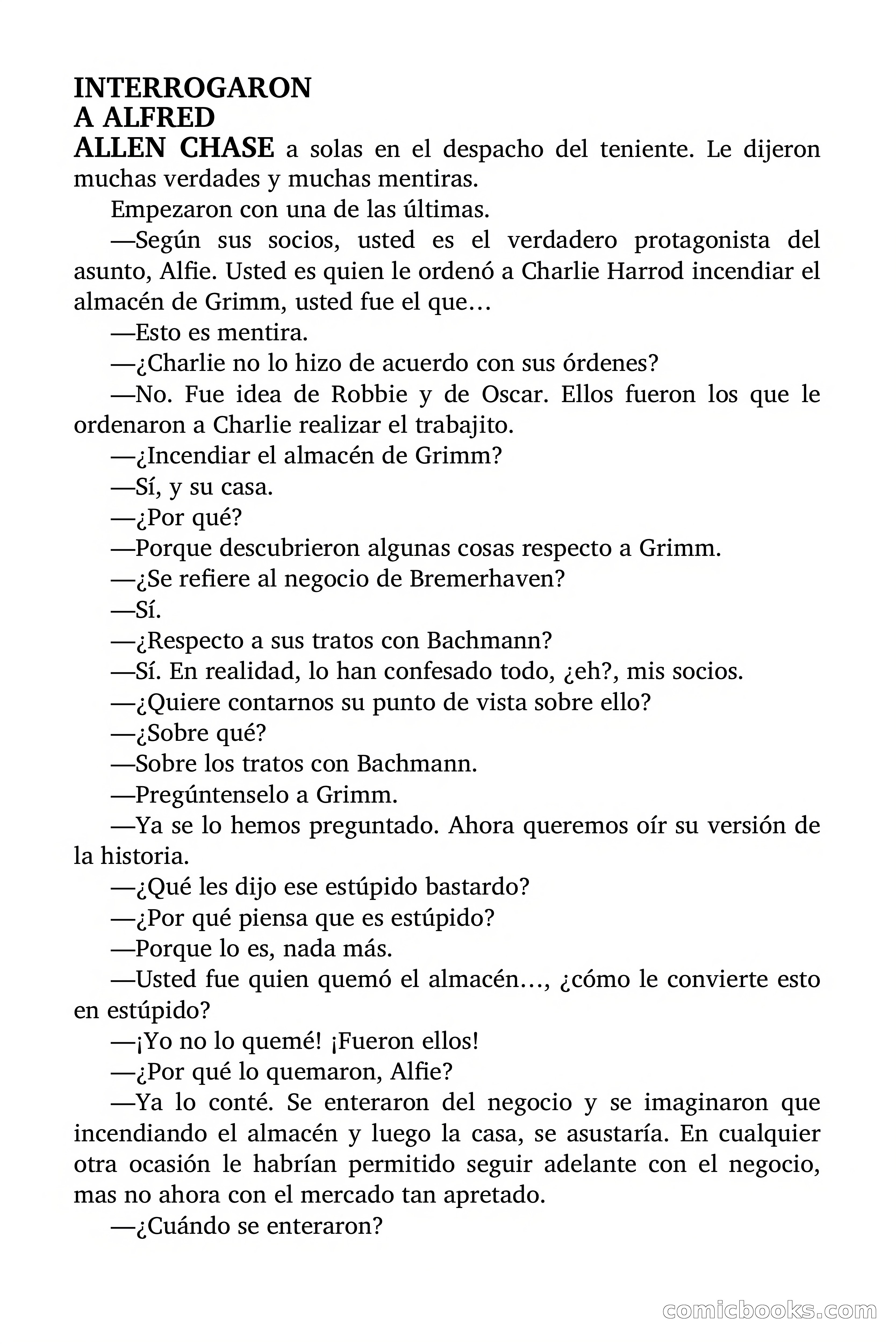Circulo del Crimen: Todo por la Pasta — page 190 of 200