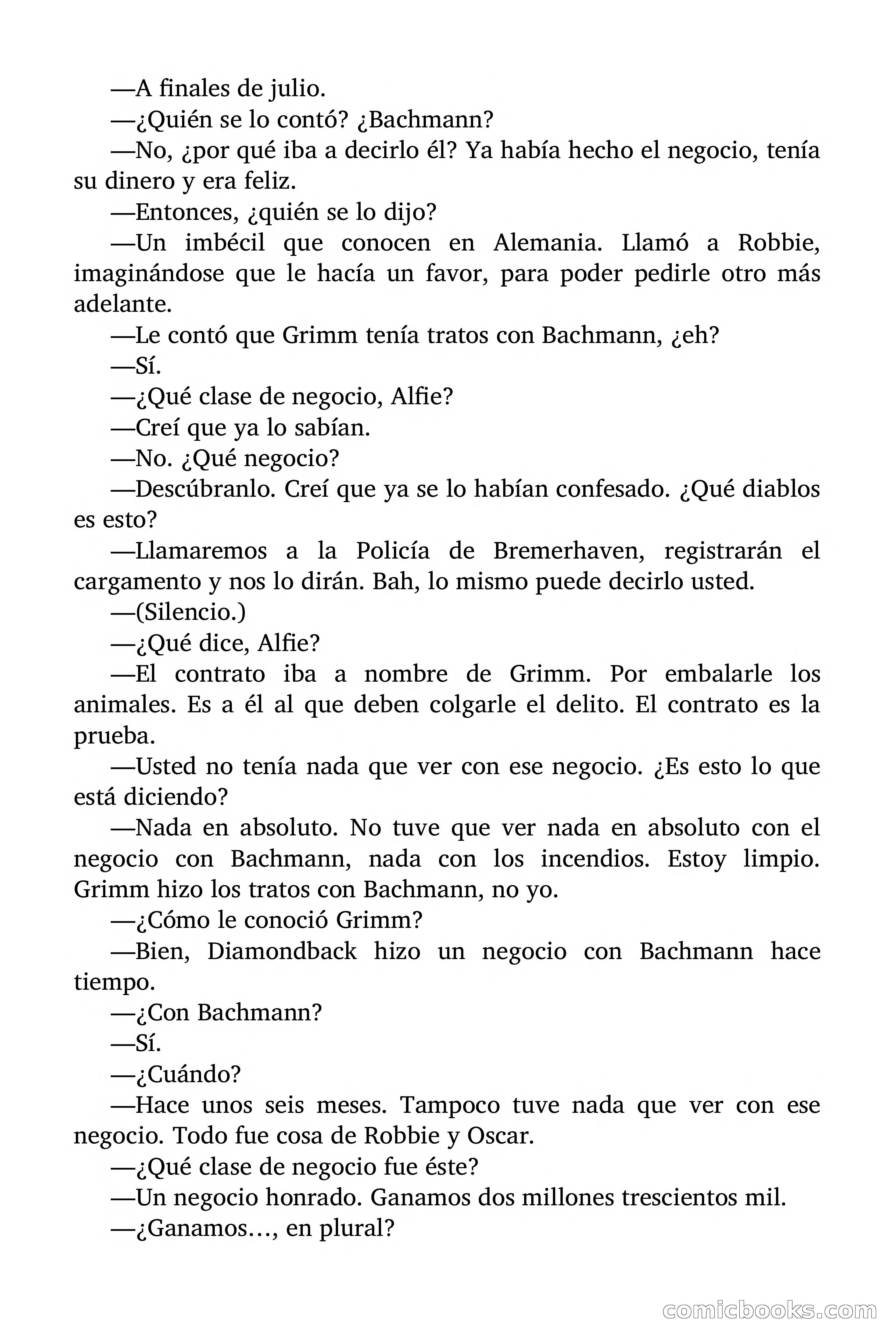 Circulo del Crimen: Todo por la Pasta — page 191 of 200