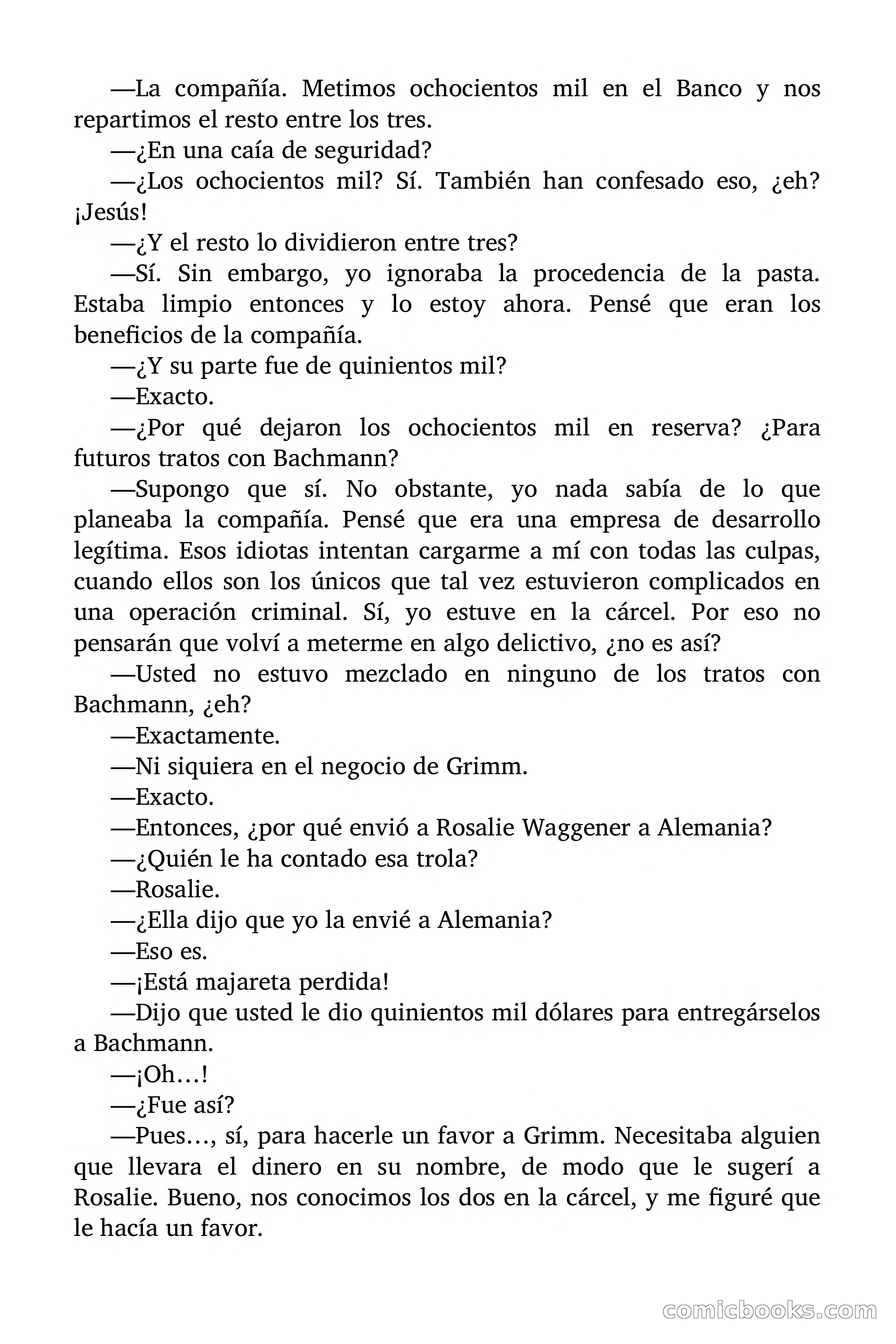 Circulo del Crimen: Todo por la Pasta — page 192 of 200