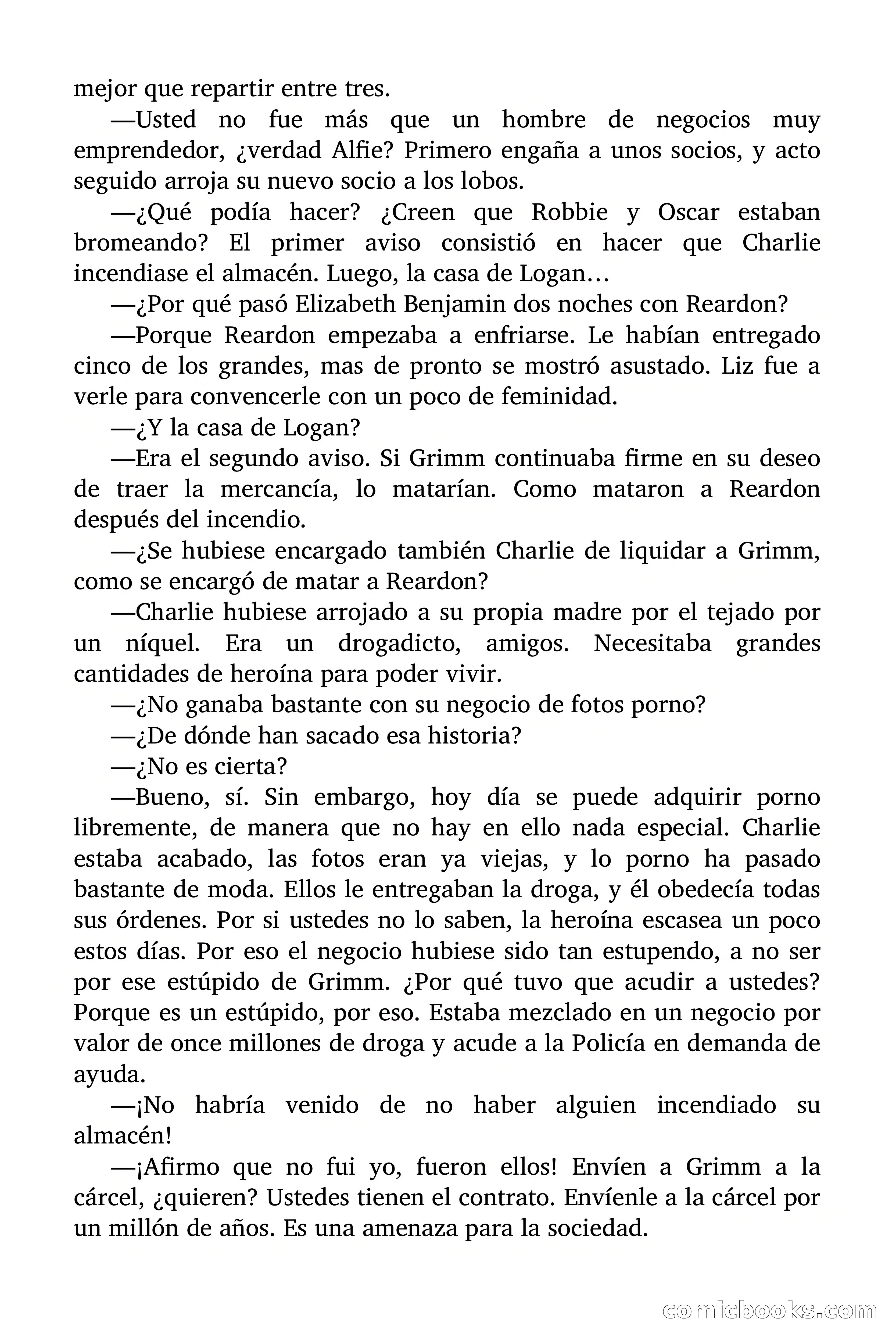 Circulo del Crimen: Todo por la Pasta — page 195 of 200