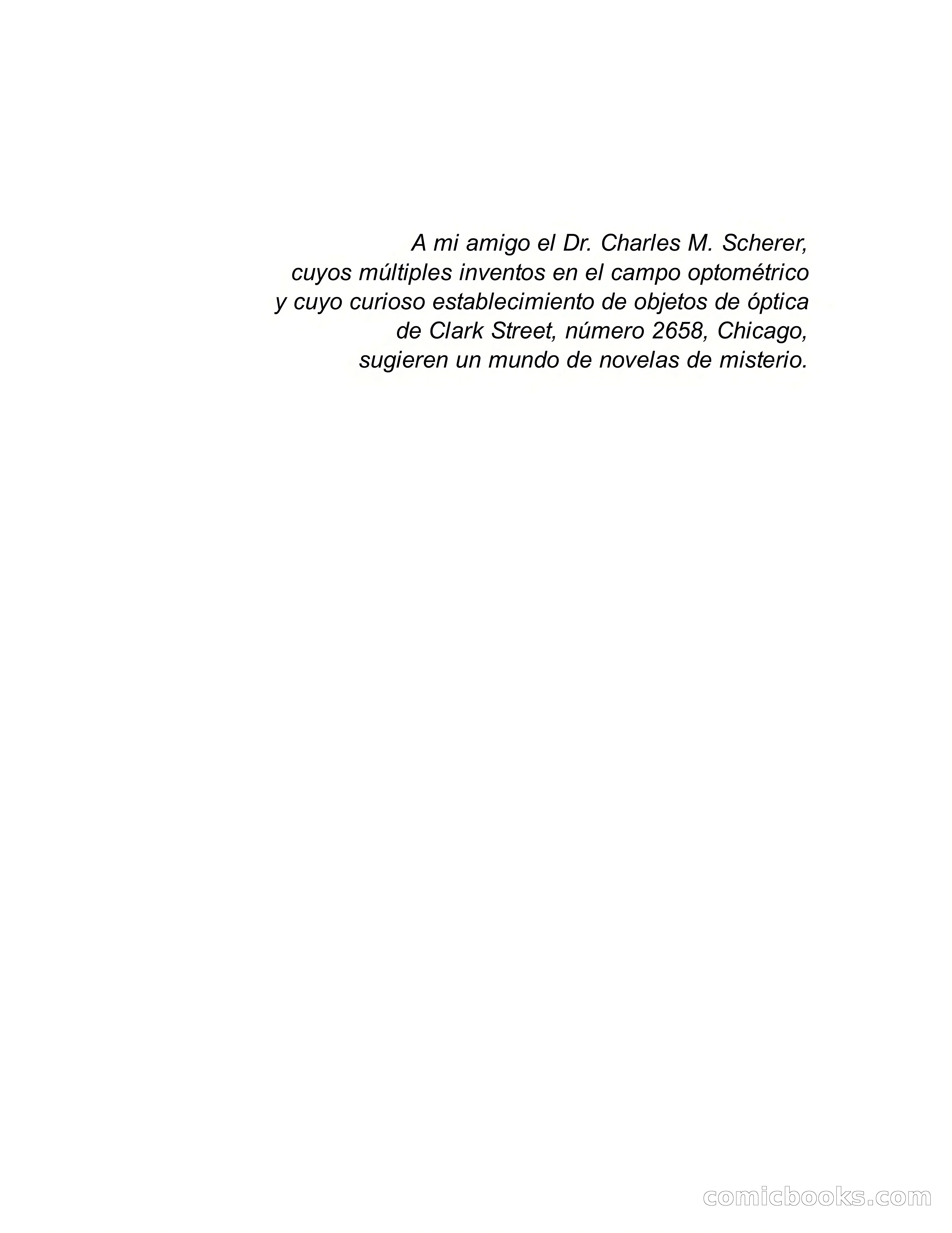 Circulo del Crimen No. 33: La cara del hombre de Saturno — page 5 of 172