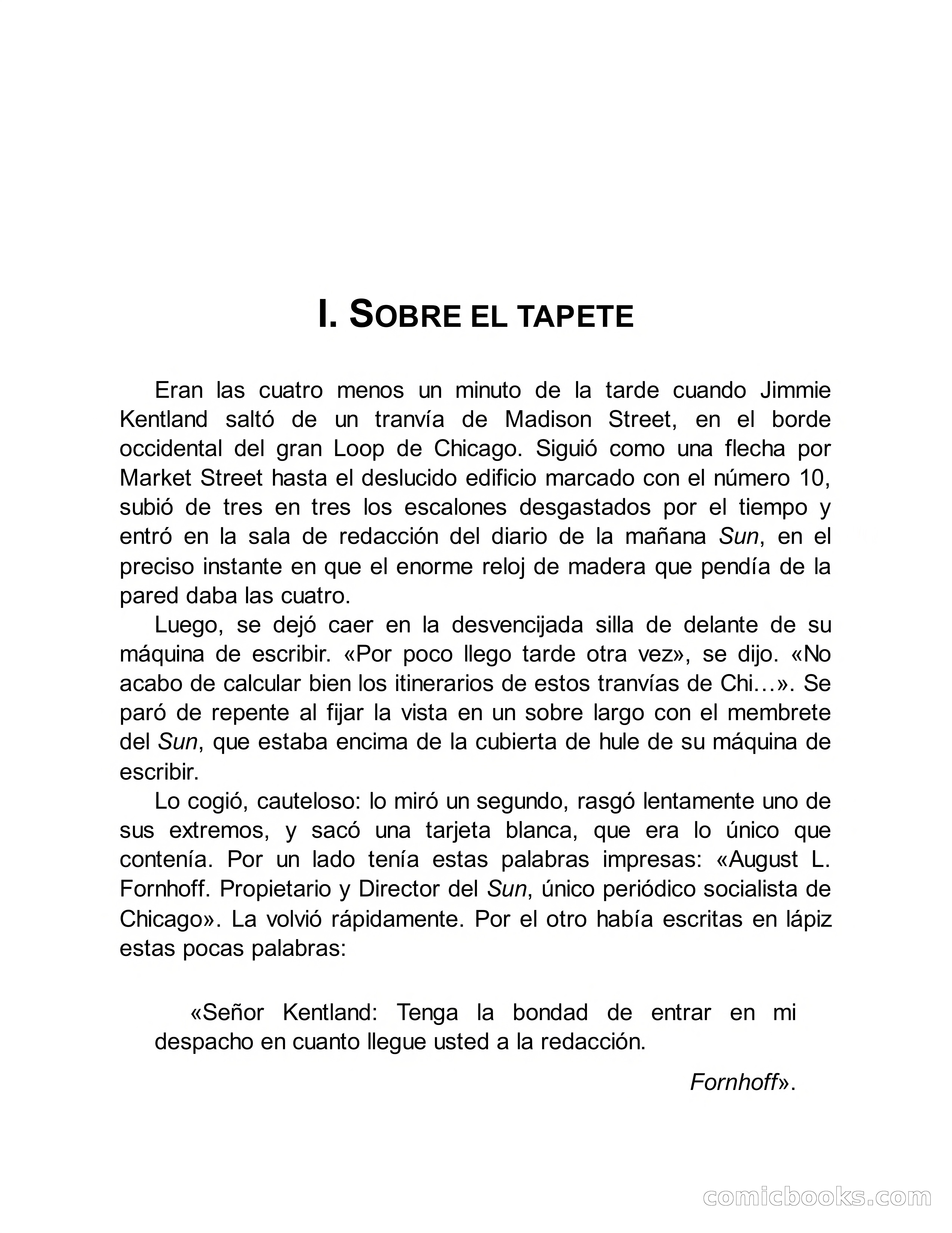 Circulo del Crimen No. 33: La cara del hombre de Saturno — page 6 of 172