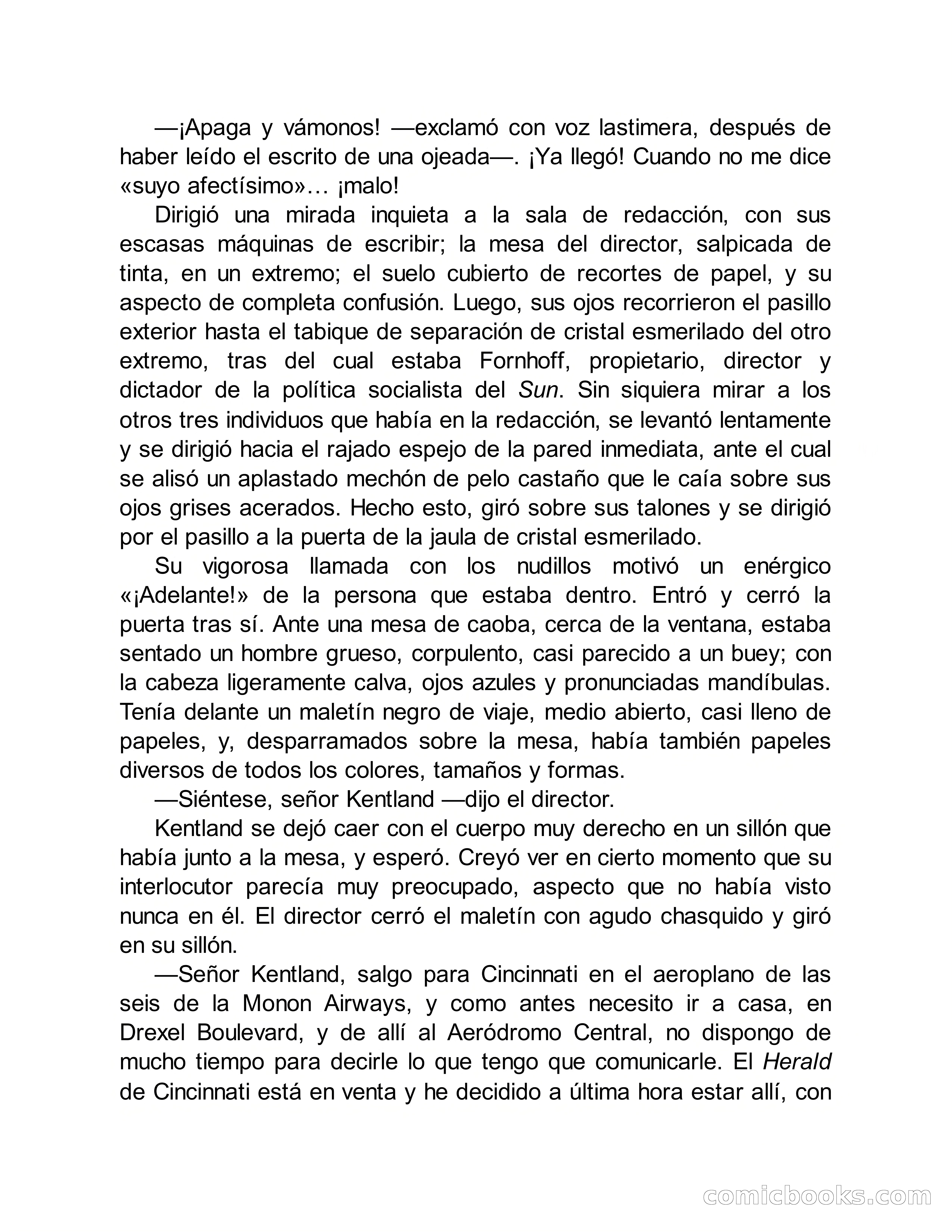 Circulo del Crimen No. 33: La cara del hombre de Saturno — page 7 of 172