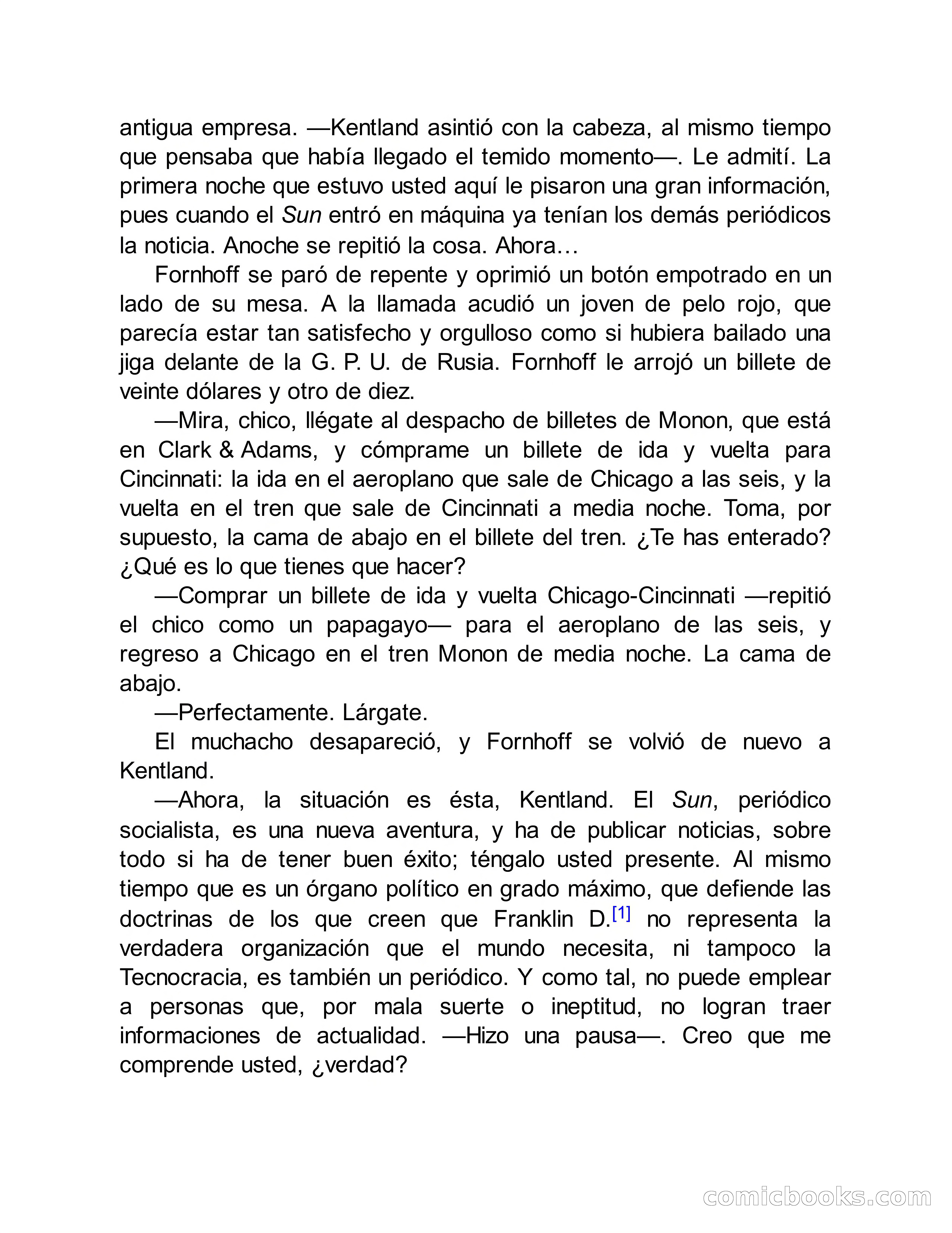 Circulo del Crimen No. 33: La cara del hombre de Saturno — page 9 of 172