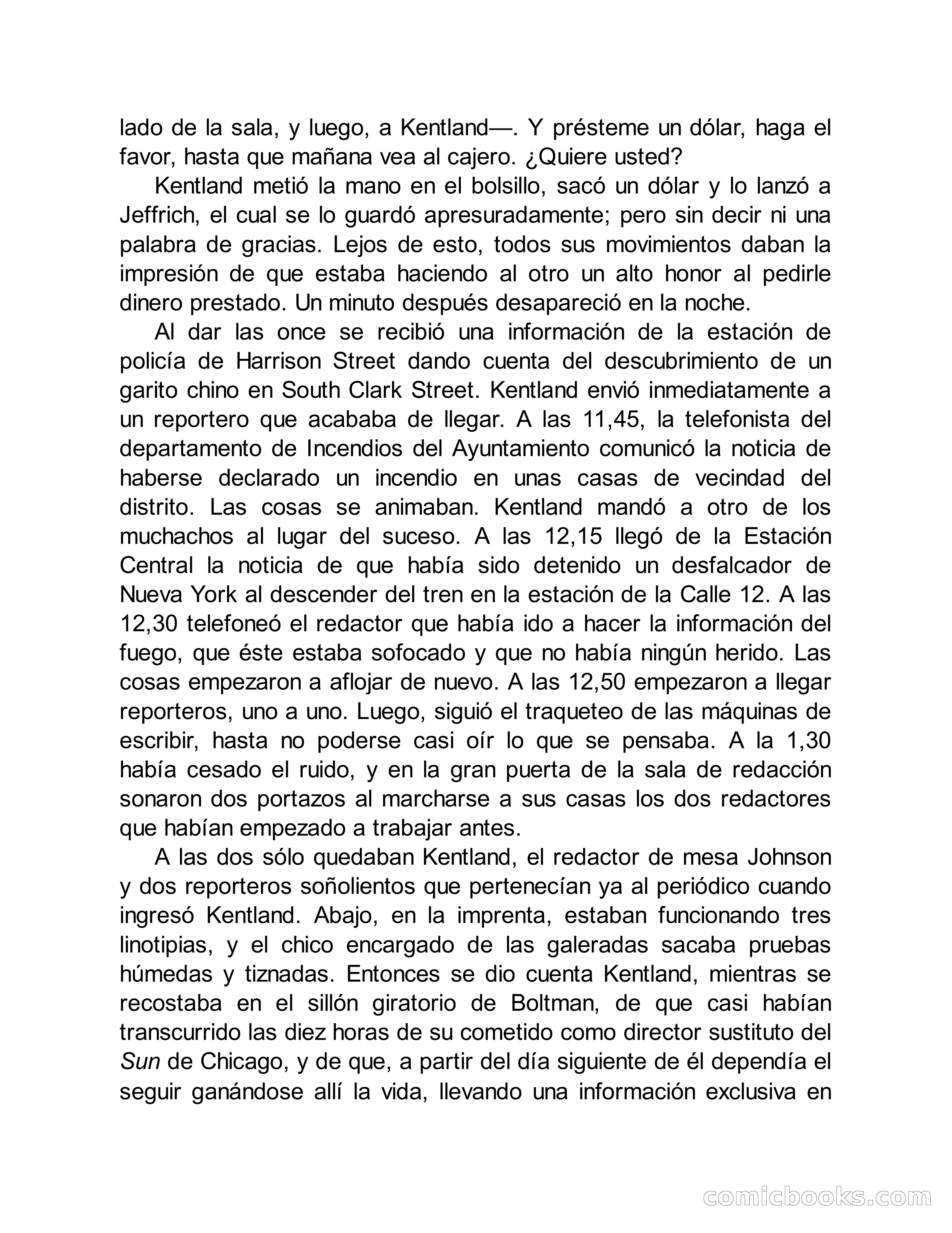 Circulo del Crimen No. 33: La cara del hombre de Saturno — page 18 of 172