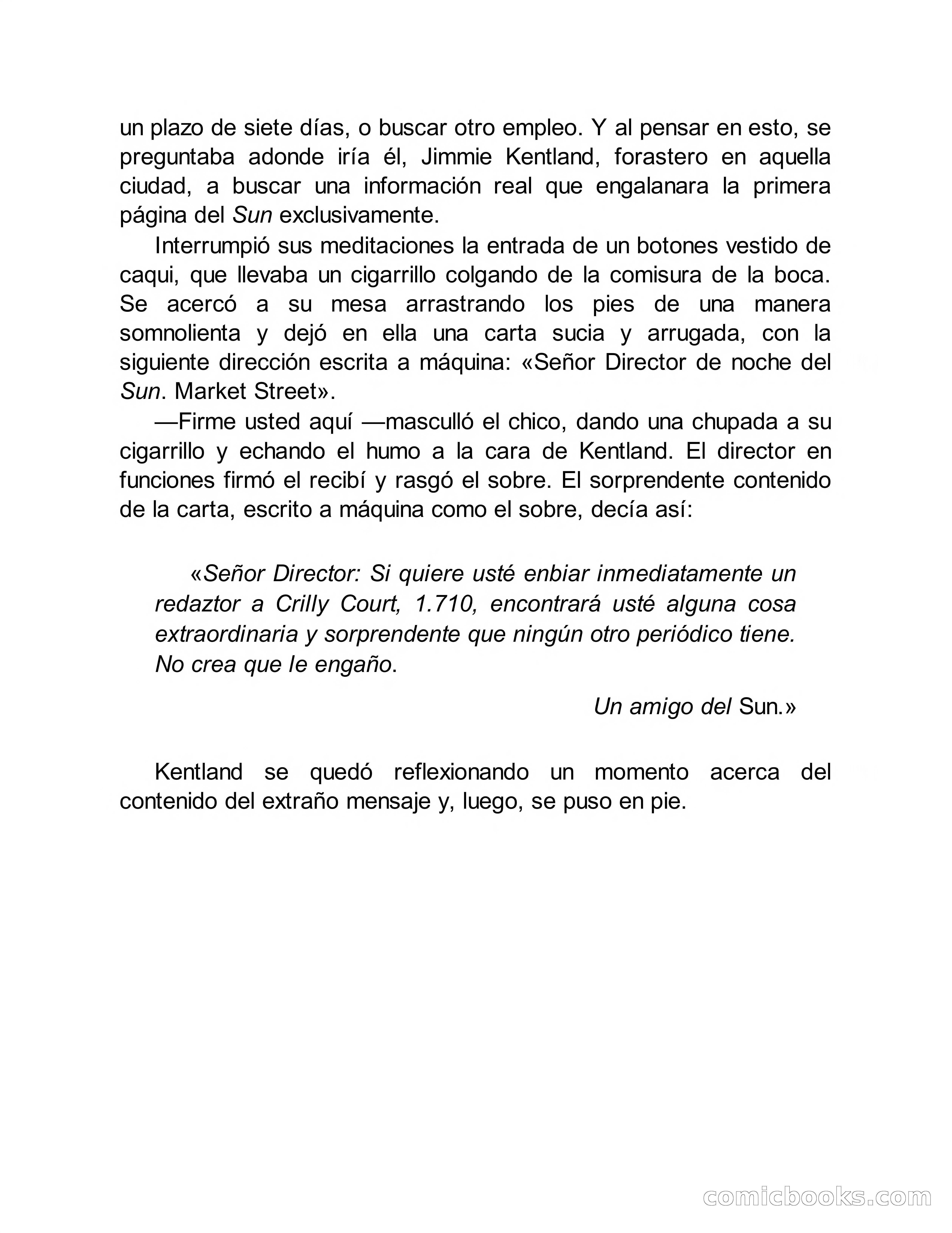 Circulo del Crimen No. 33: La cara del hombre de Saturno — page 19 of 172