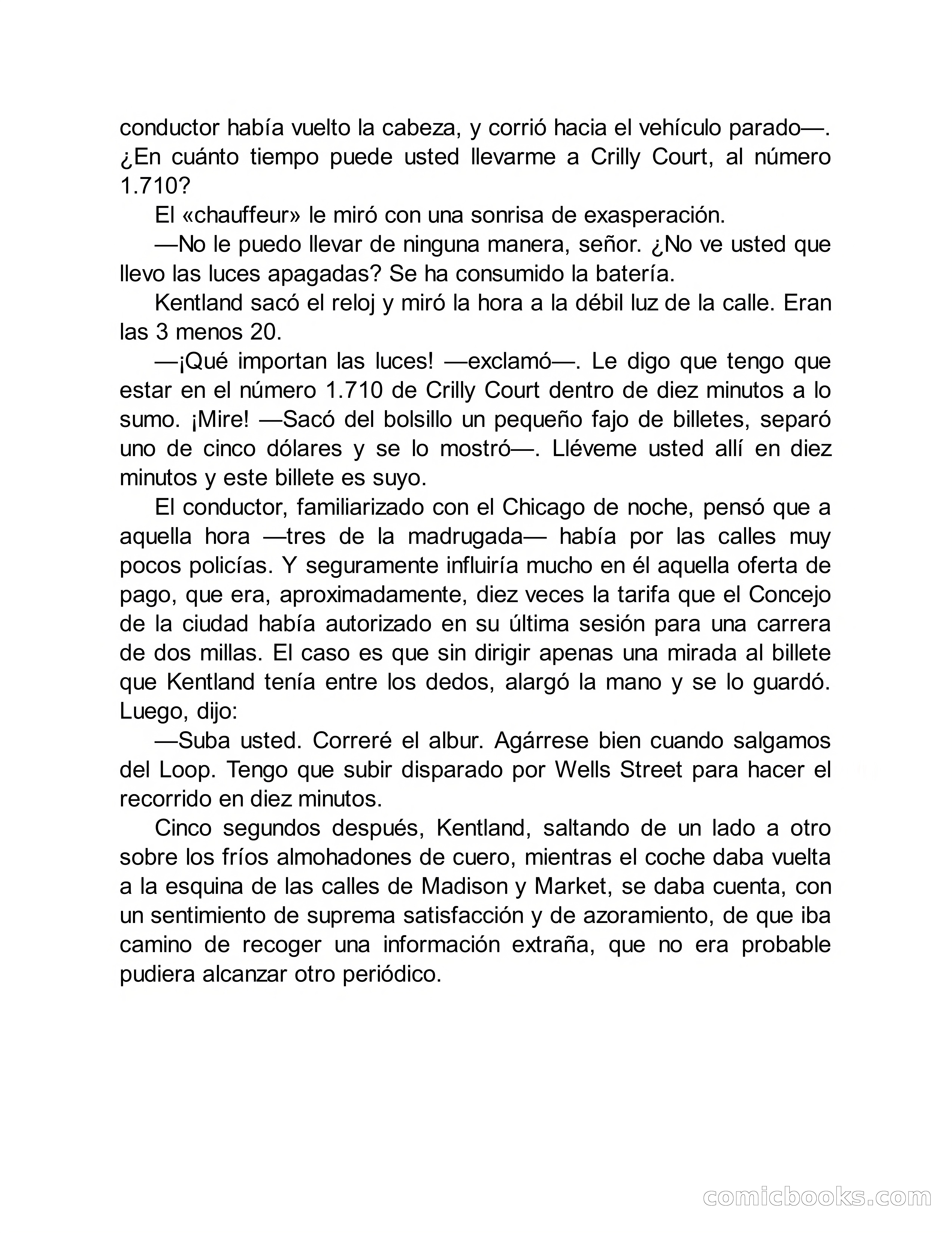 Circulo del Crimen No. 33: La cara del hombre de Saturno — page 22 of 172