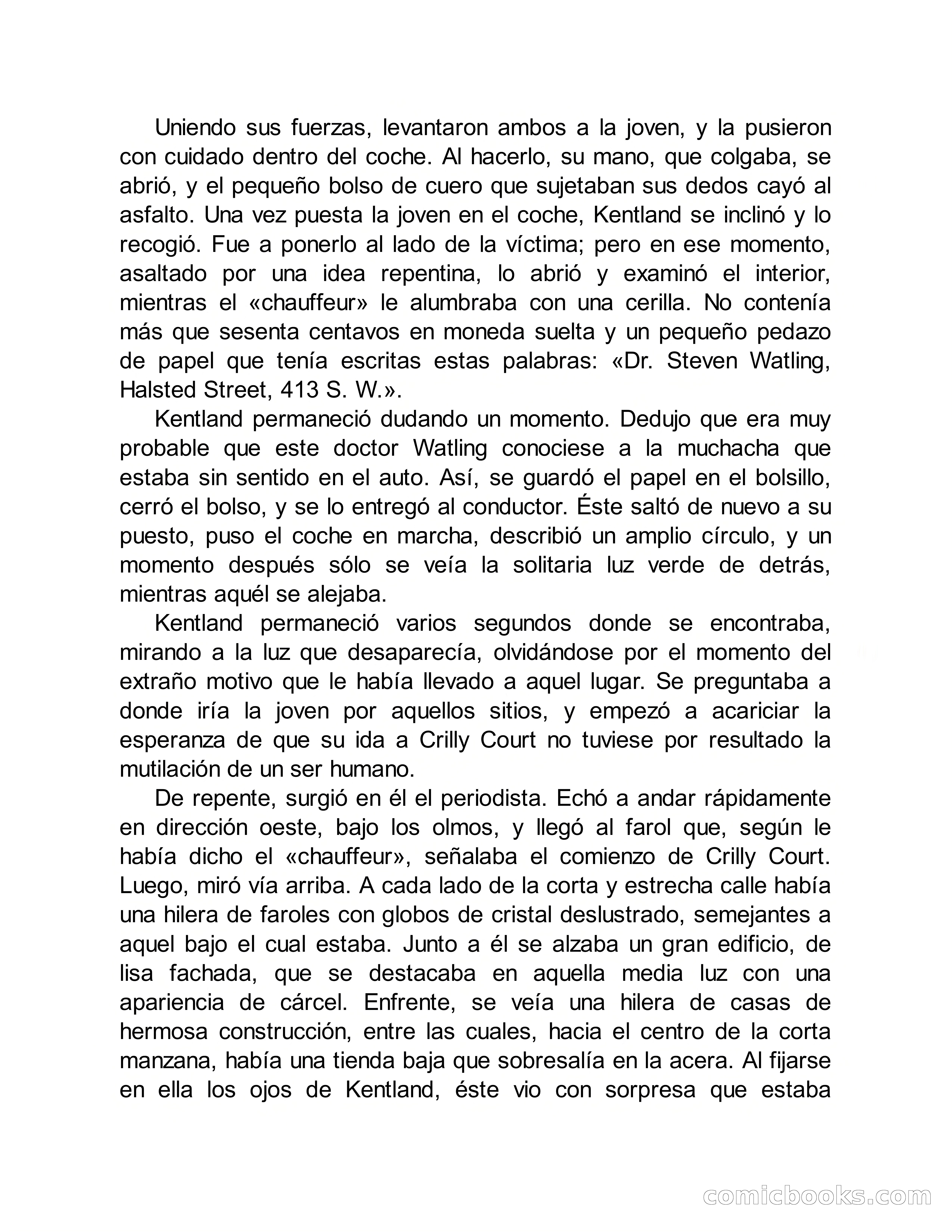 Circulo del Crimen No. 33: La cara del hombre de Saturno — page 26 of 172