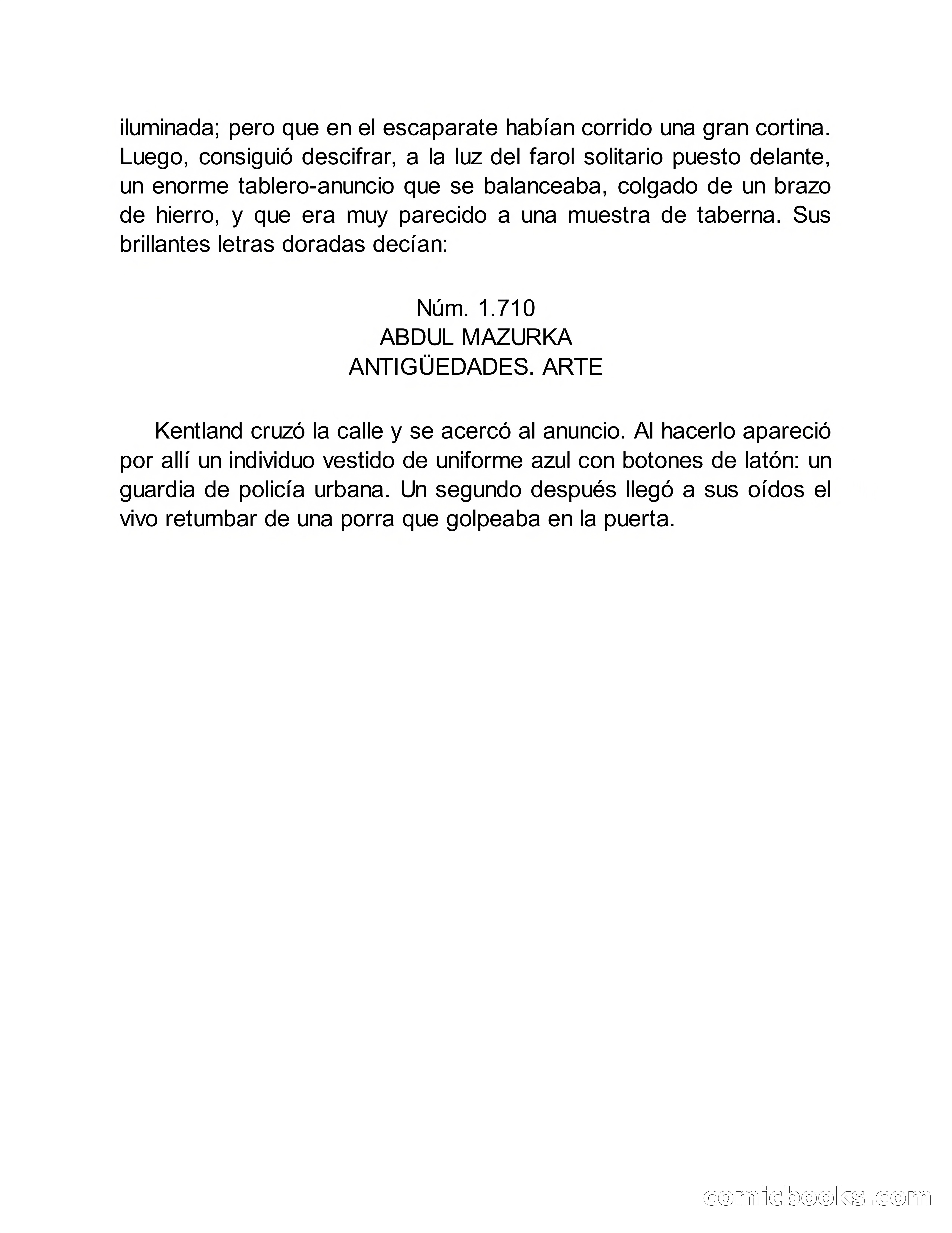 Circulo del Crimen No. 33: La cara del hombre de Saturno — page 27 of 172