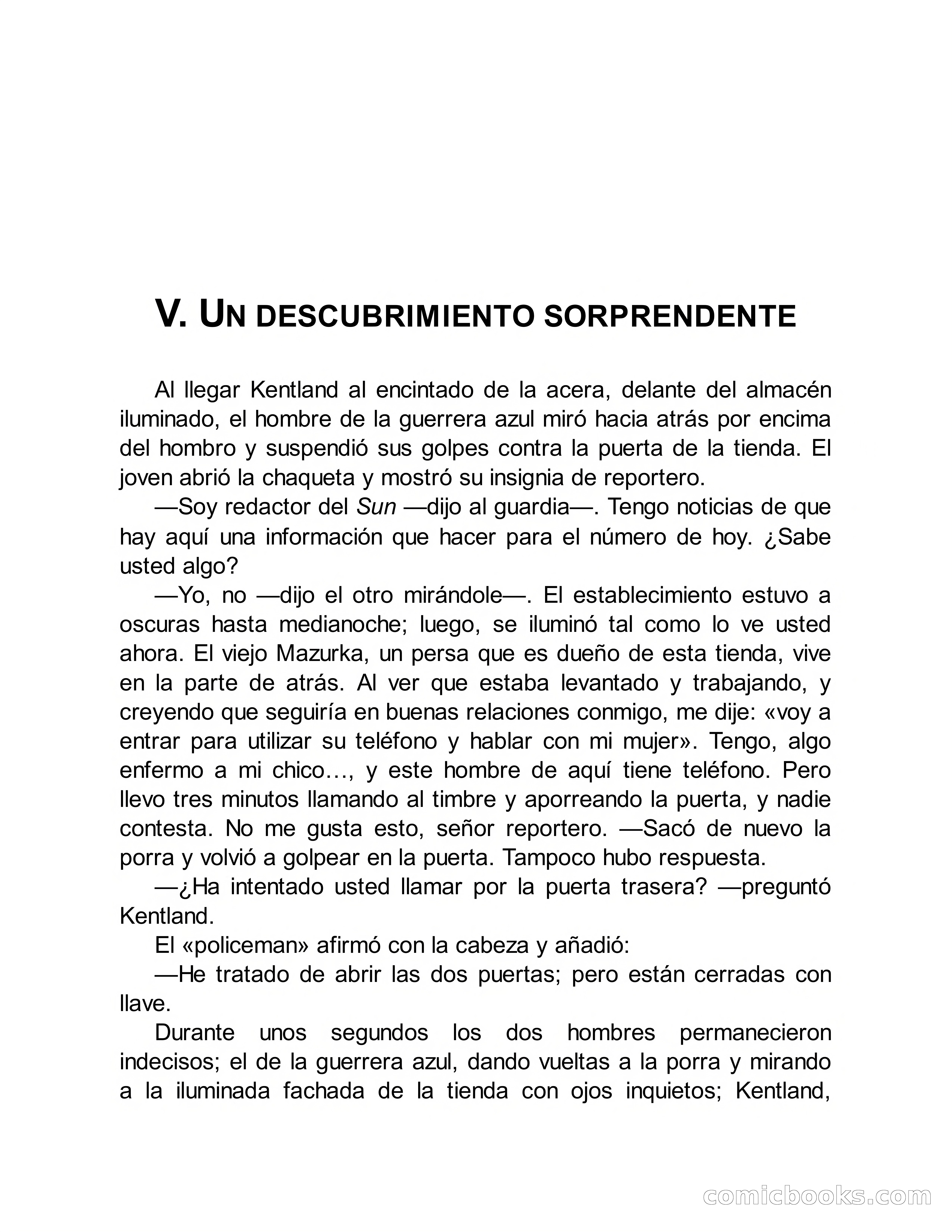 Circulo del Crimen No. 33: La cara del hombre de Saturno — page 28 of 172