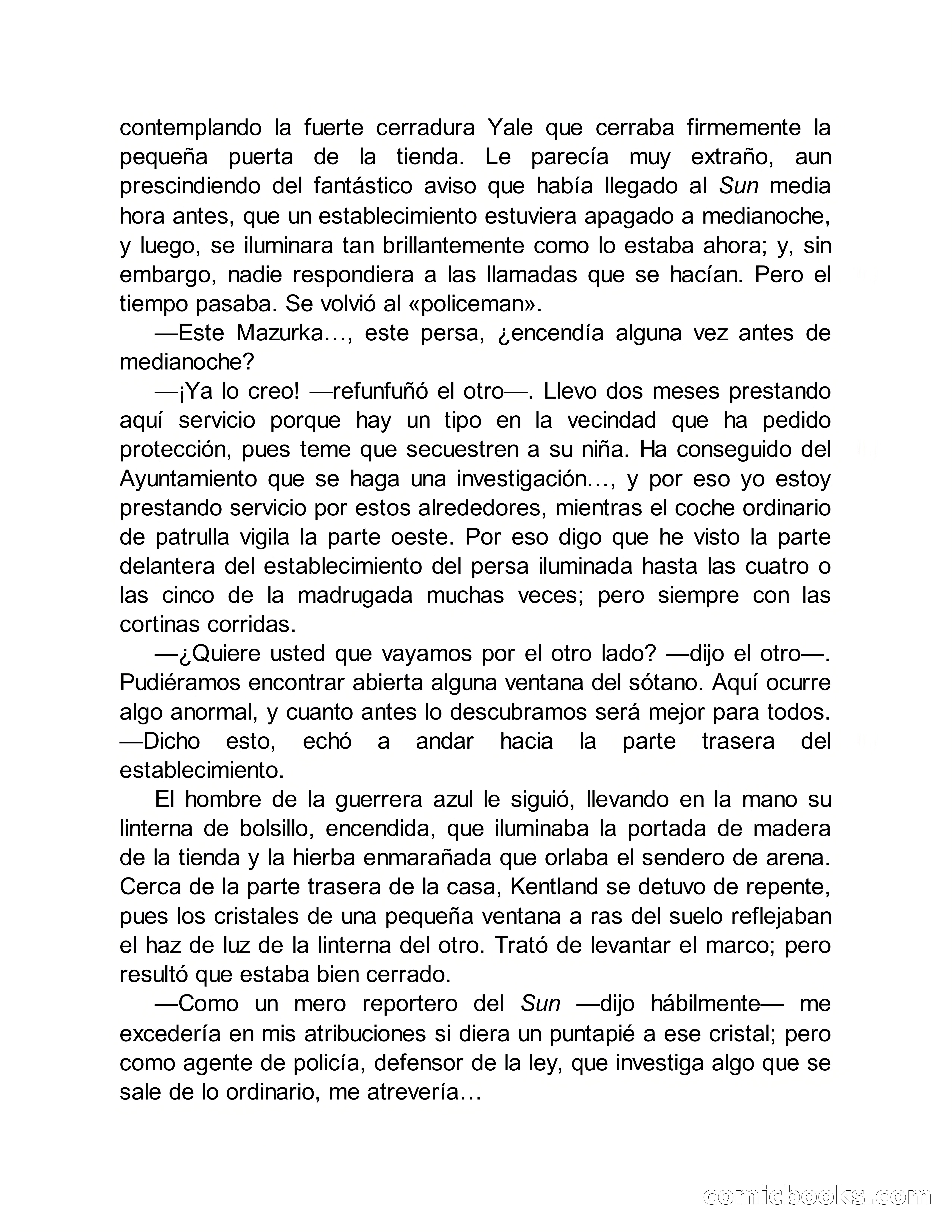 Circulo del Crimen No. 33: La cara del hombre de Saturno — page 29 of 172