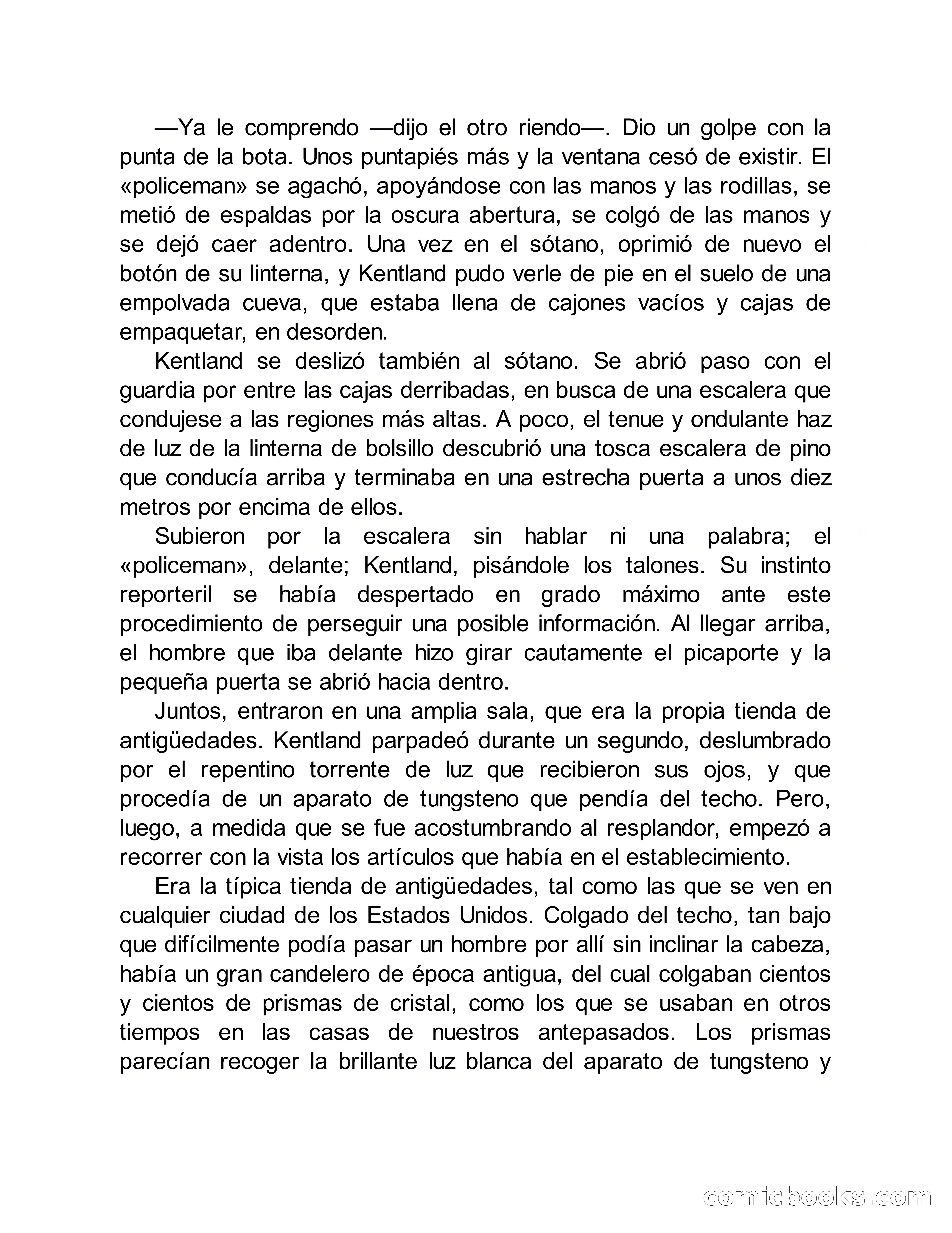 Circulo del Crimen No. 33: La cara del hombre de Saturno — page 30 of 172