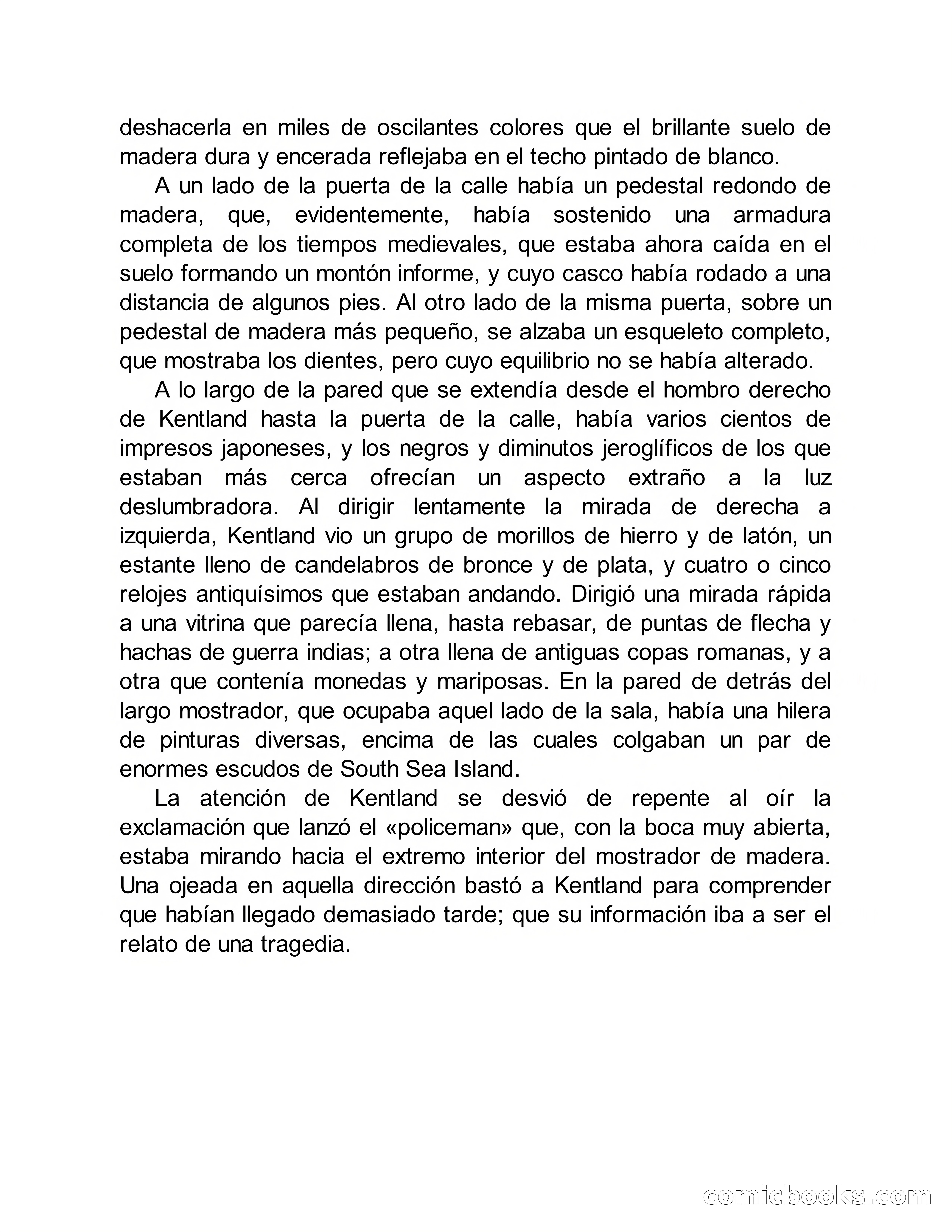 Circulo del Crimen No. 33: La cara del hombre de Saturno — page 31 of 172