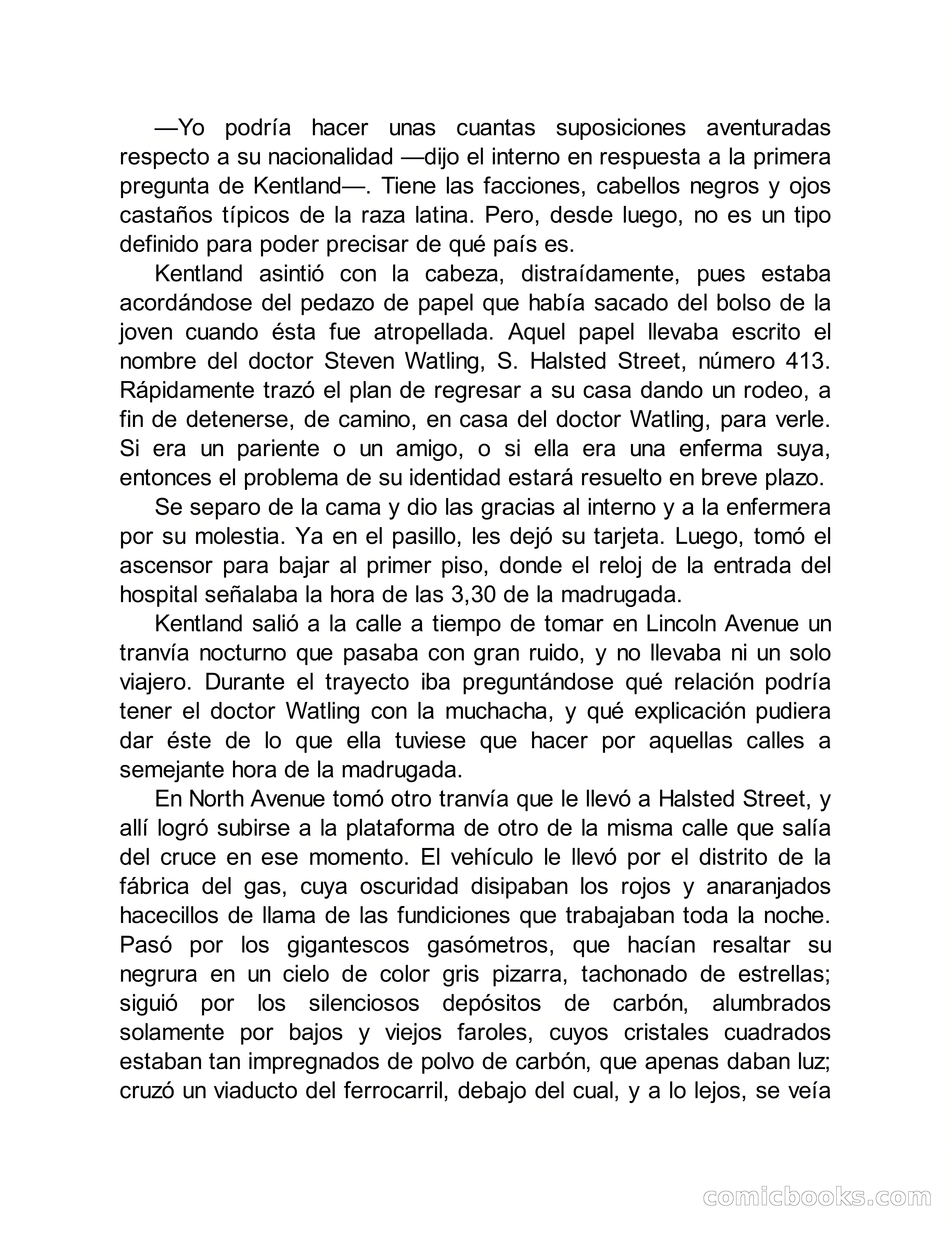 Circulo del Crimen No. 33: La cara del hombre de Saturno — page 43 of 172
