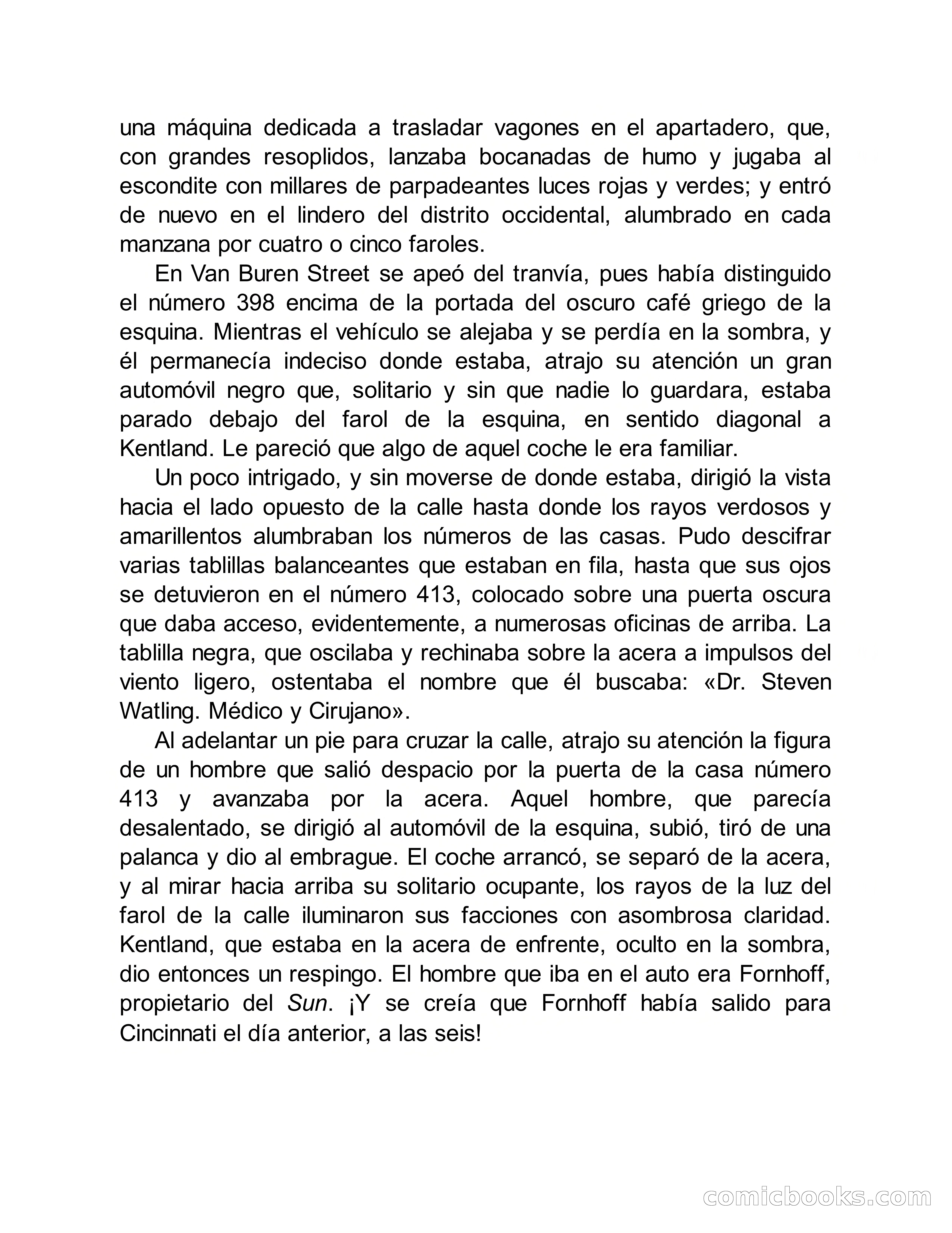 Circulo del Crimen No. 33: La cara del hombre de Saturno — page 44 of 172