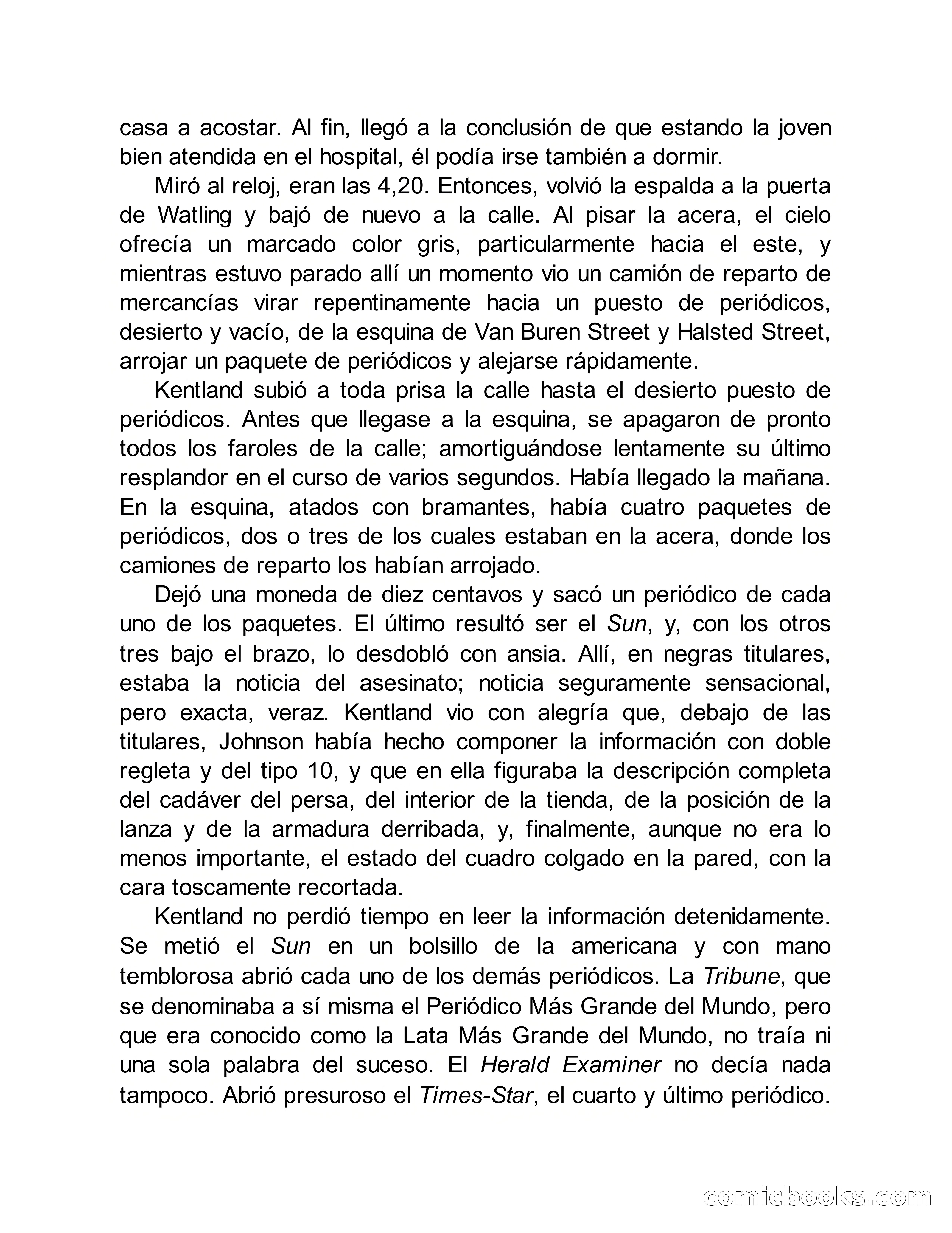 Circulo del Crimen No. 33: La cara del hombre de Saturno — page 47 of 172